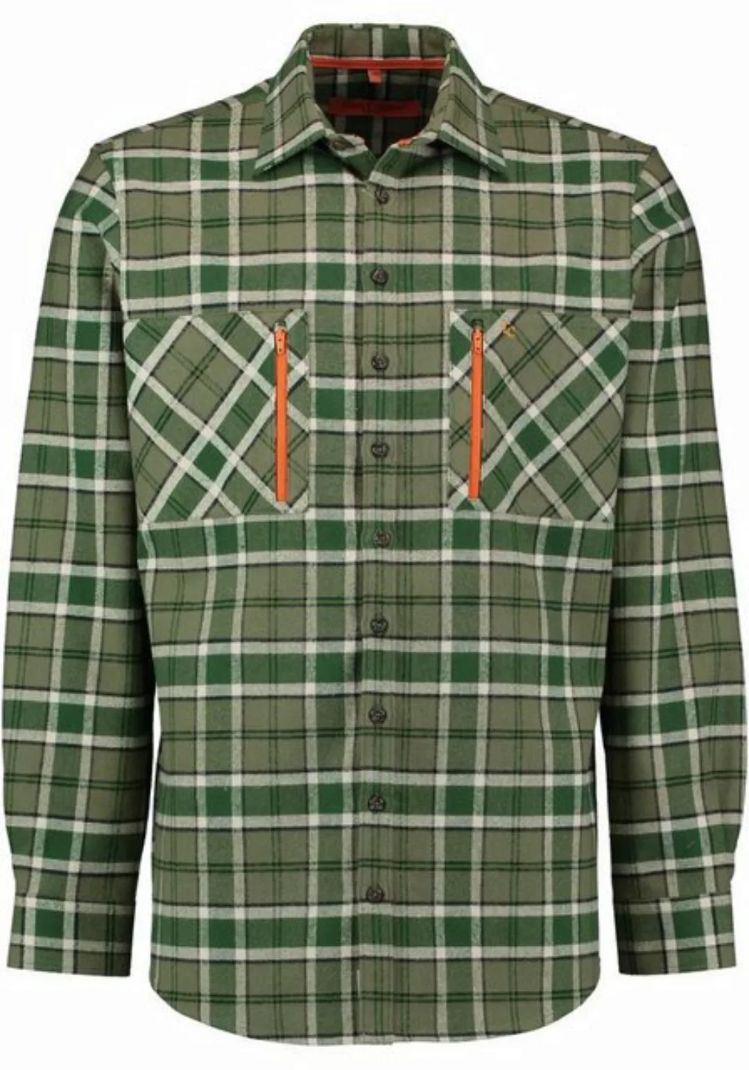 Tom Collins Outdoorhemd Tiptutu Herren Langarmhemd mit Stickerei auf der Br günstig online kaufen