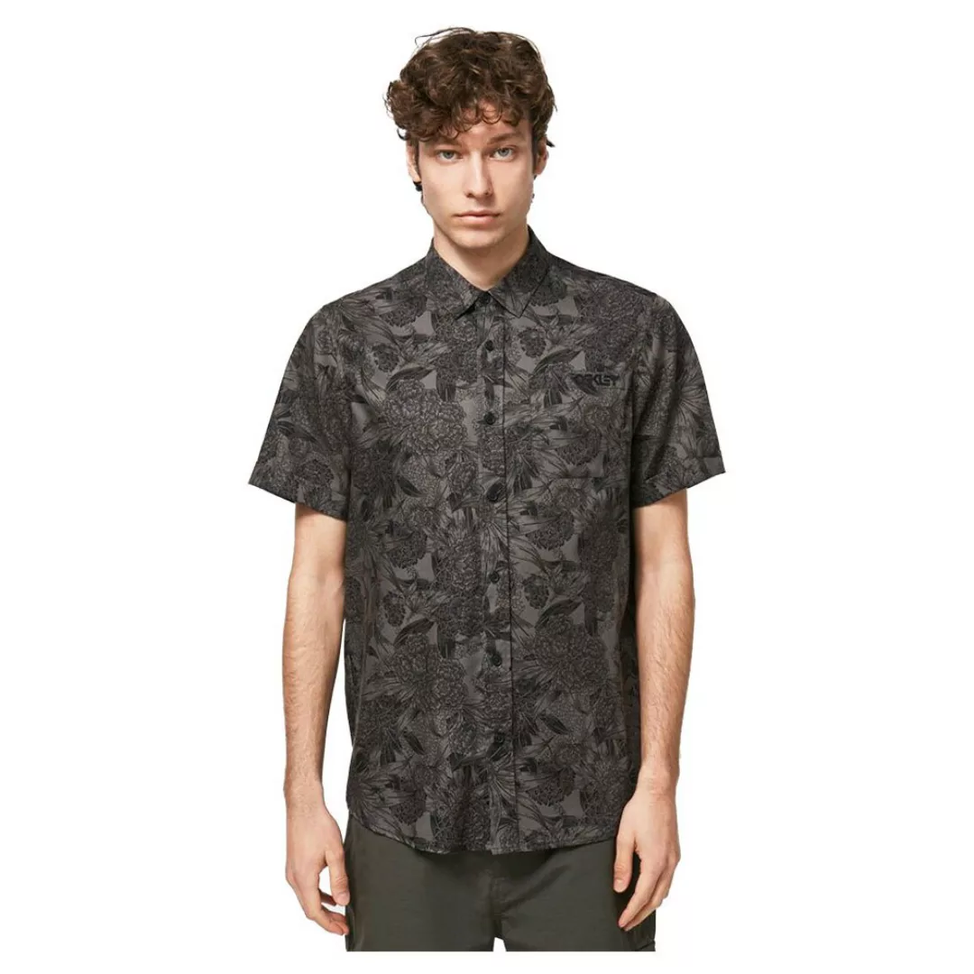 Oakley Apparel All Over Dark Floral Shirt Langarm Hemd M New Dark Brush Flo günstig online kaufen