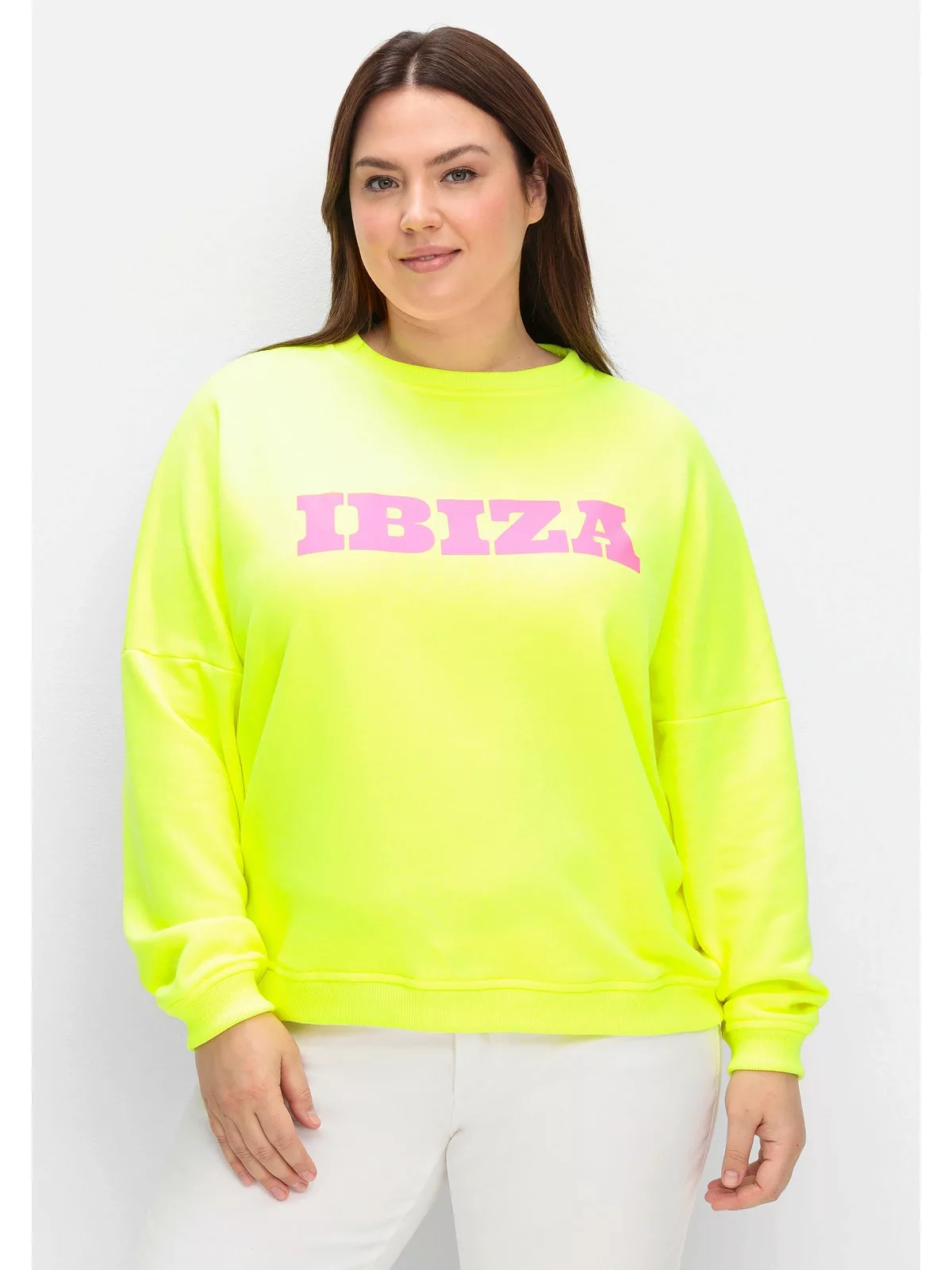 Sheego Sweatshirt "Große Größen", in Oversizeform, aus Baumwolle günstig online kaufen