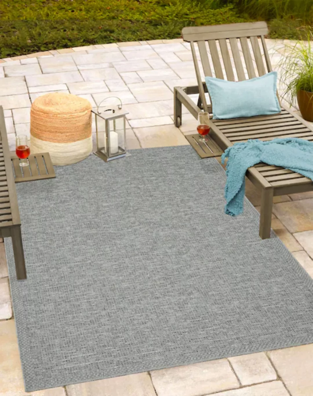 the carpet Teppich »Calgary«, rechteckig, 1 mm Höhe, moderner robuster In u günstig online kaufen