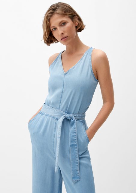 s.Oliver Overall Overall in Light Denim-Optik Garment Dye günstig online kaufen