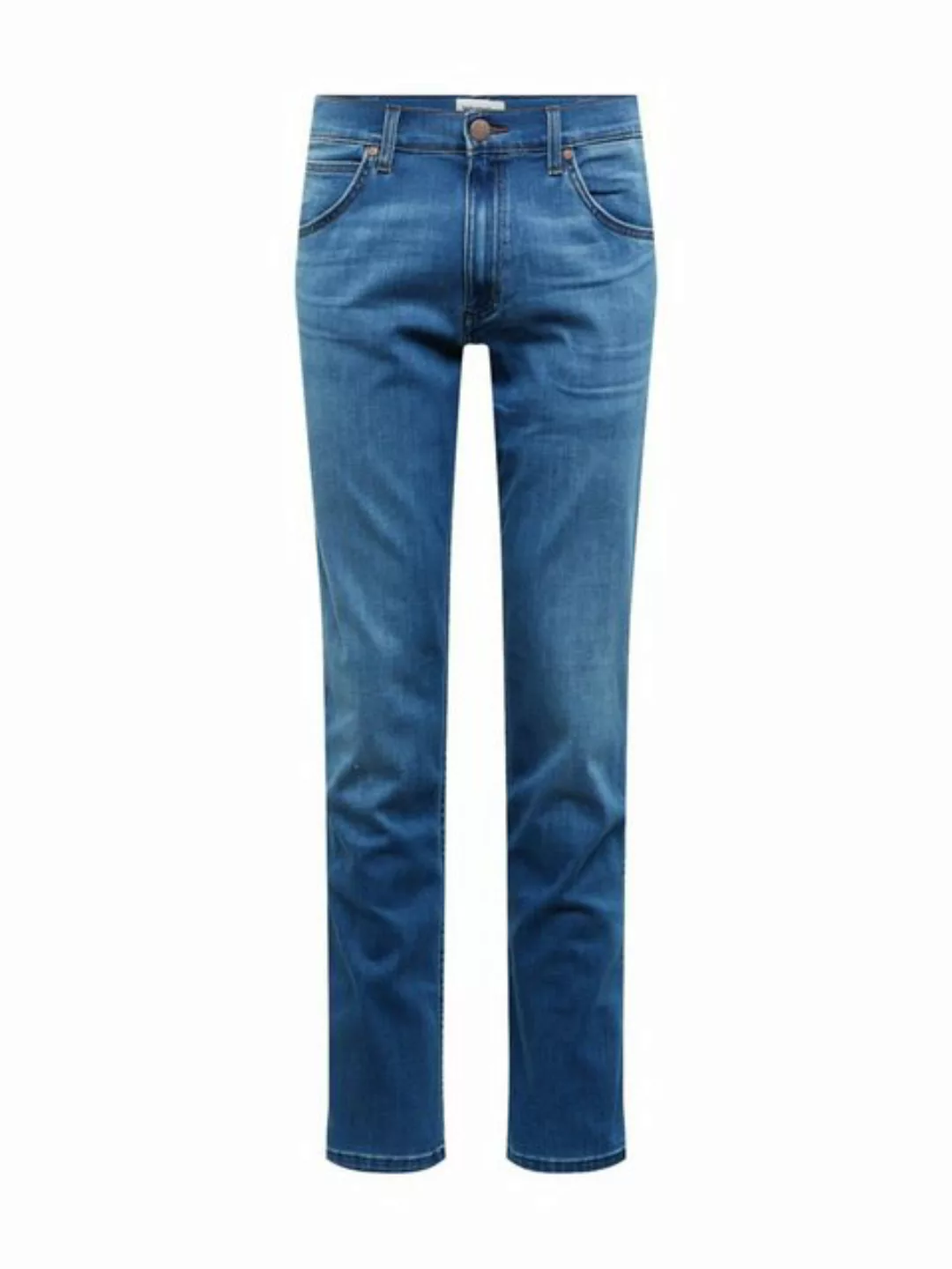 Wrangler Herren Jeans Greensboro - Regular Fit - Blau - Bright Stroke günstig online kaufen