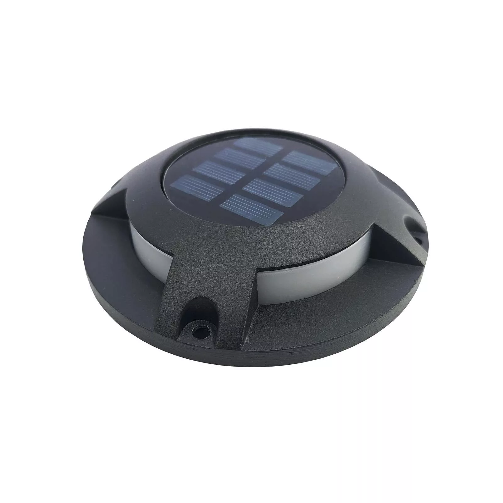 Prios LED-Solar-Bodenstrahler Selius, dunkelgrau, IP67 günstig online kaufen