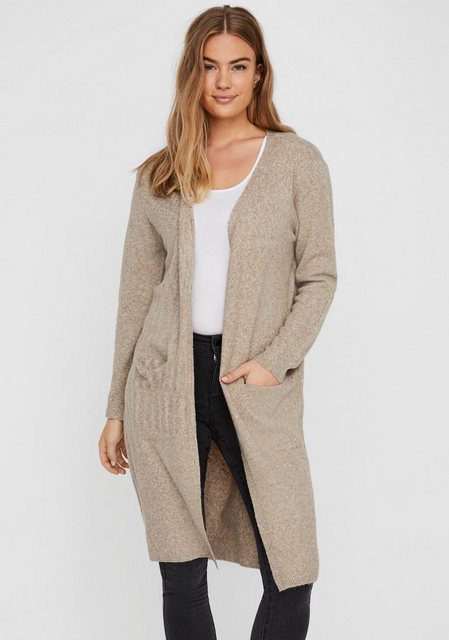 Vero Moda Strickjacke VMDOFFY LS LONG OPEN CARDIGAN GA NOOS günstig online kaufen