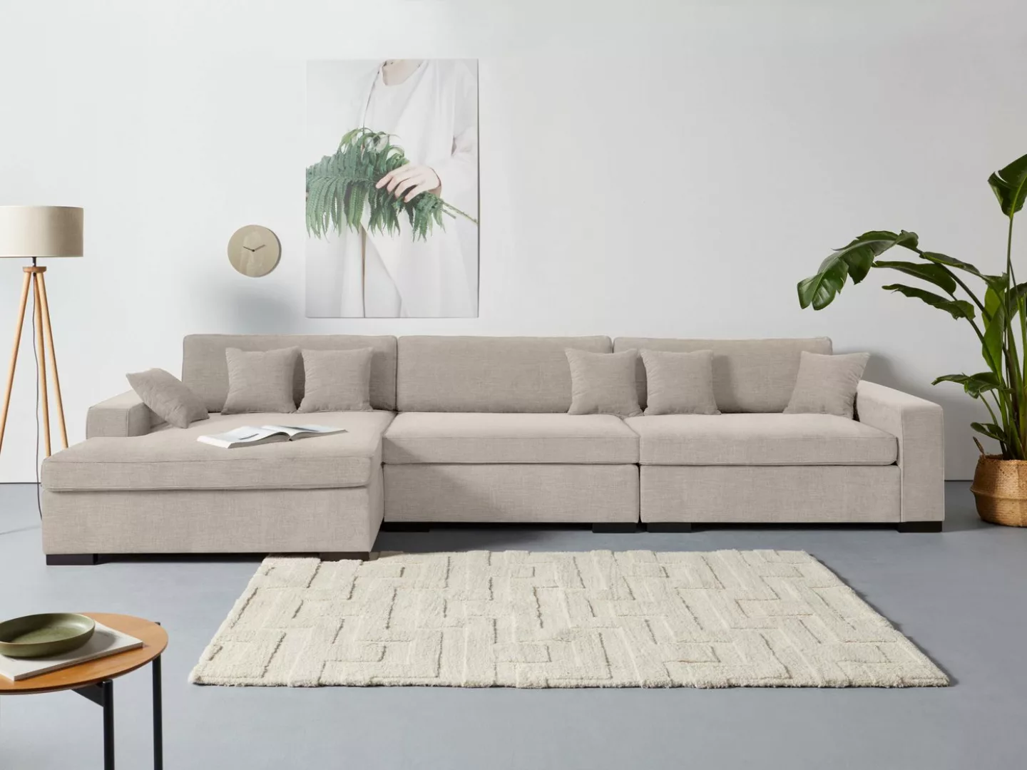 Guido Maria Kretschmer Home&Living Sofa-Eckelement Skara XXL L-Form, Lounge günstig online kaufen