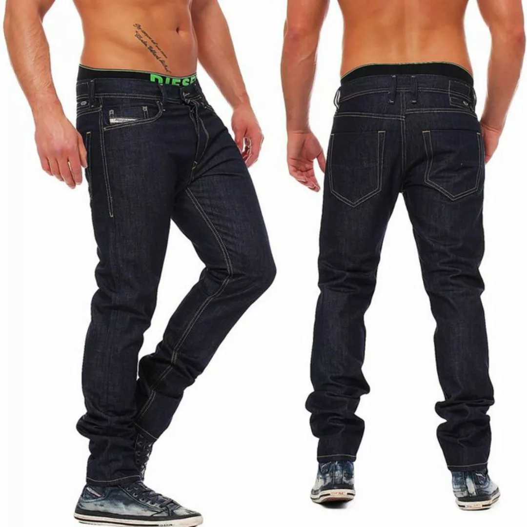 Diesel Tapered-fit-Jeans Diesel Herren Denim Jeans Tepphar 008Y9 Rinse Deep günstig online kaufen