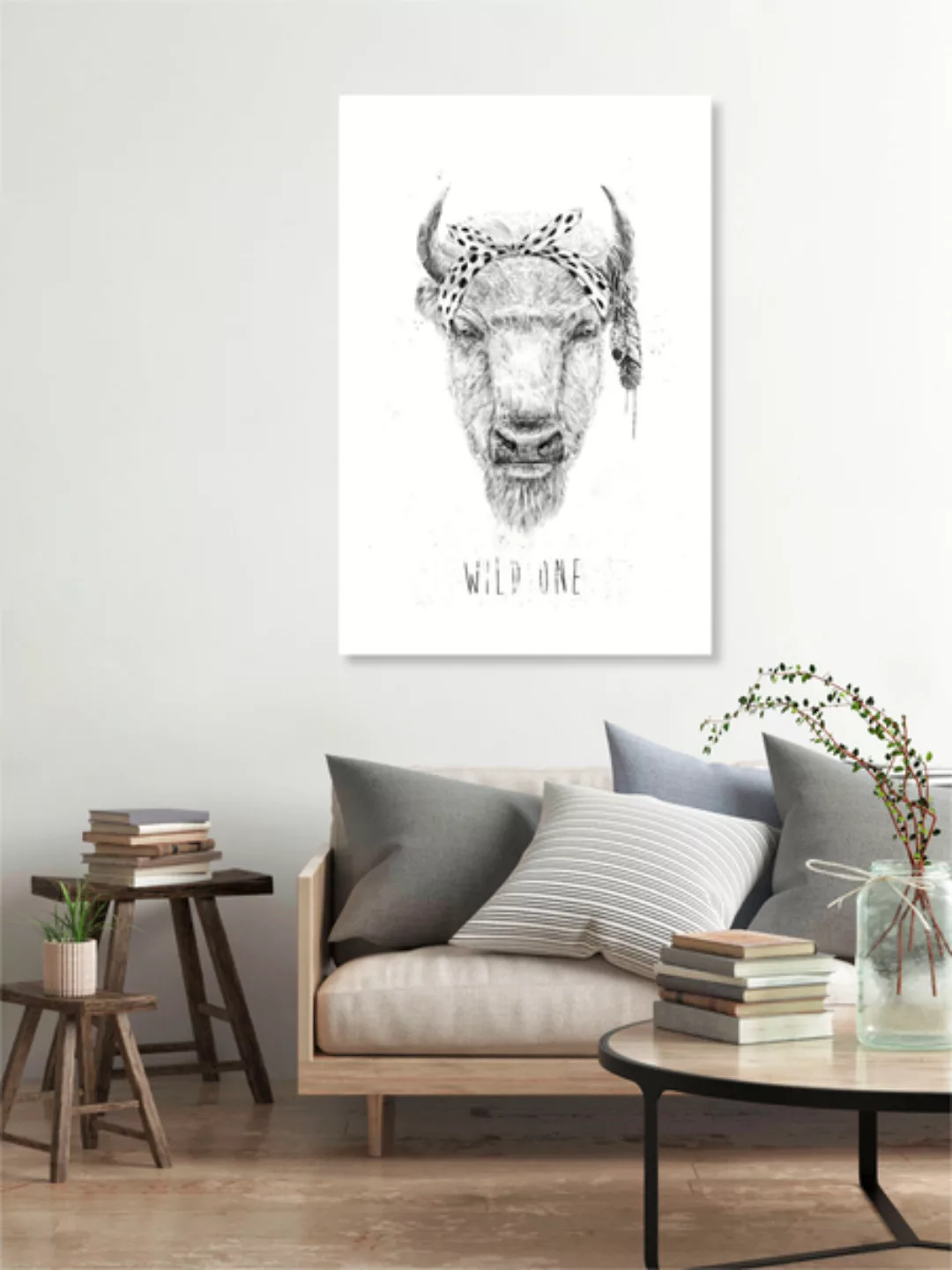 Poster / Leinwandbild - Wild One günstig online kaufen