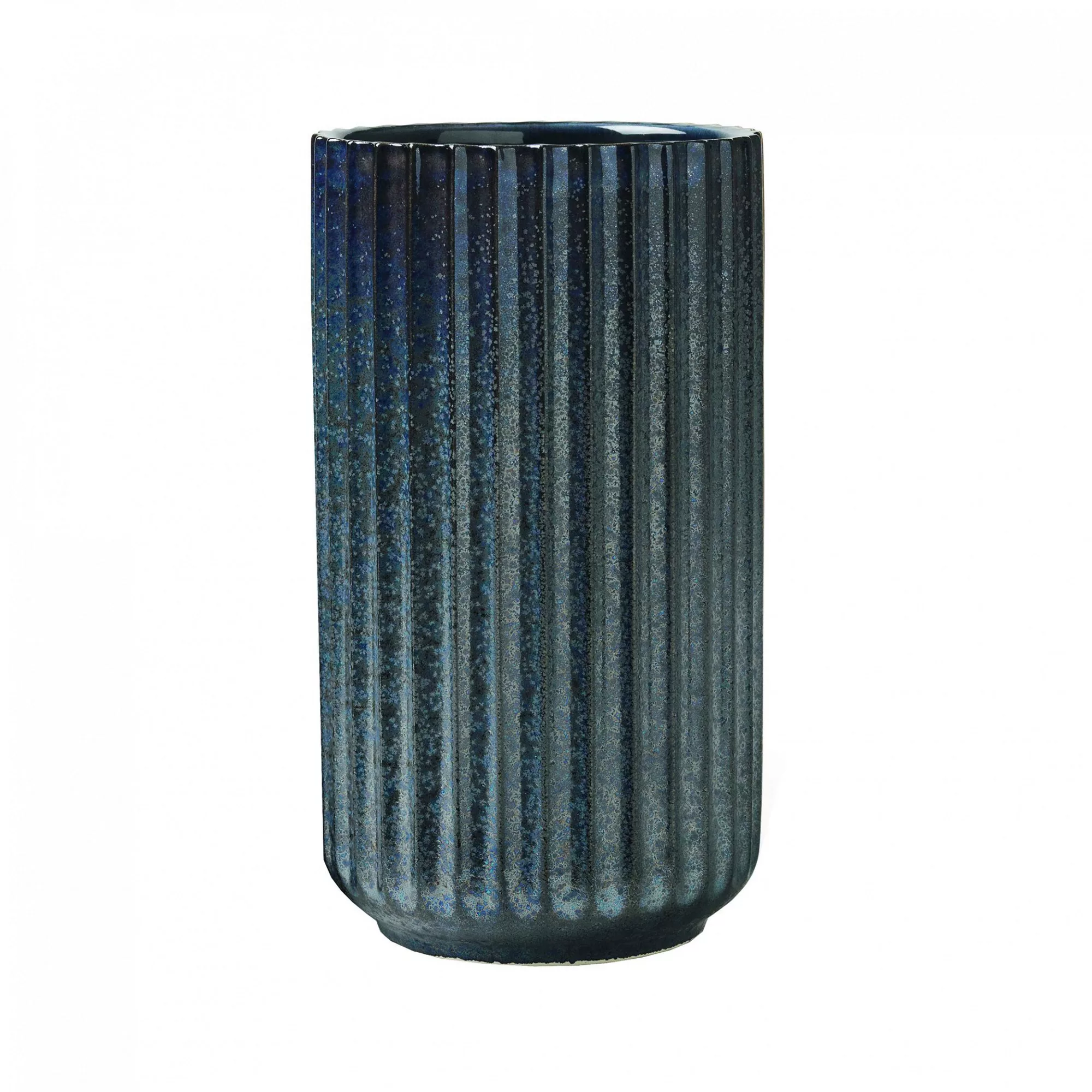 Lyngby Porcelæn - Radiance Vase H 15cm - blau/H x Ø 15x8.5cm günstig online kaufen