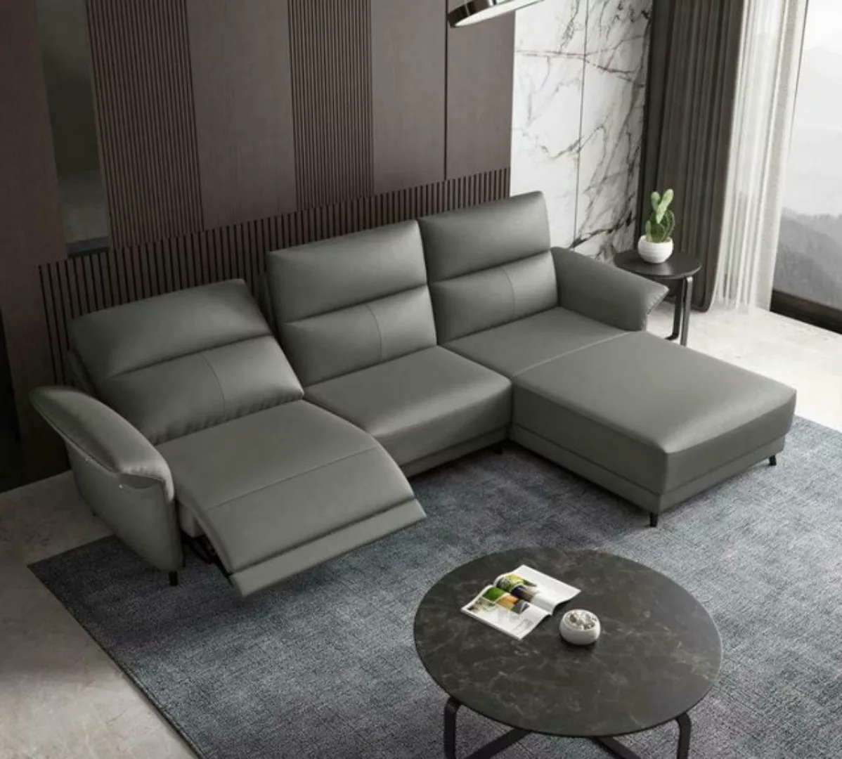 JVmoebel Ecksofa Garnitur Ecksofa L-form Polster Modern Relax Sitz Luxus Mö günstig online kaufen