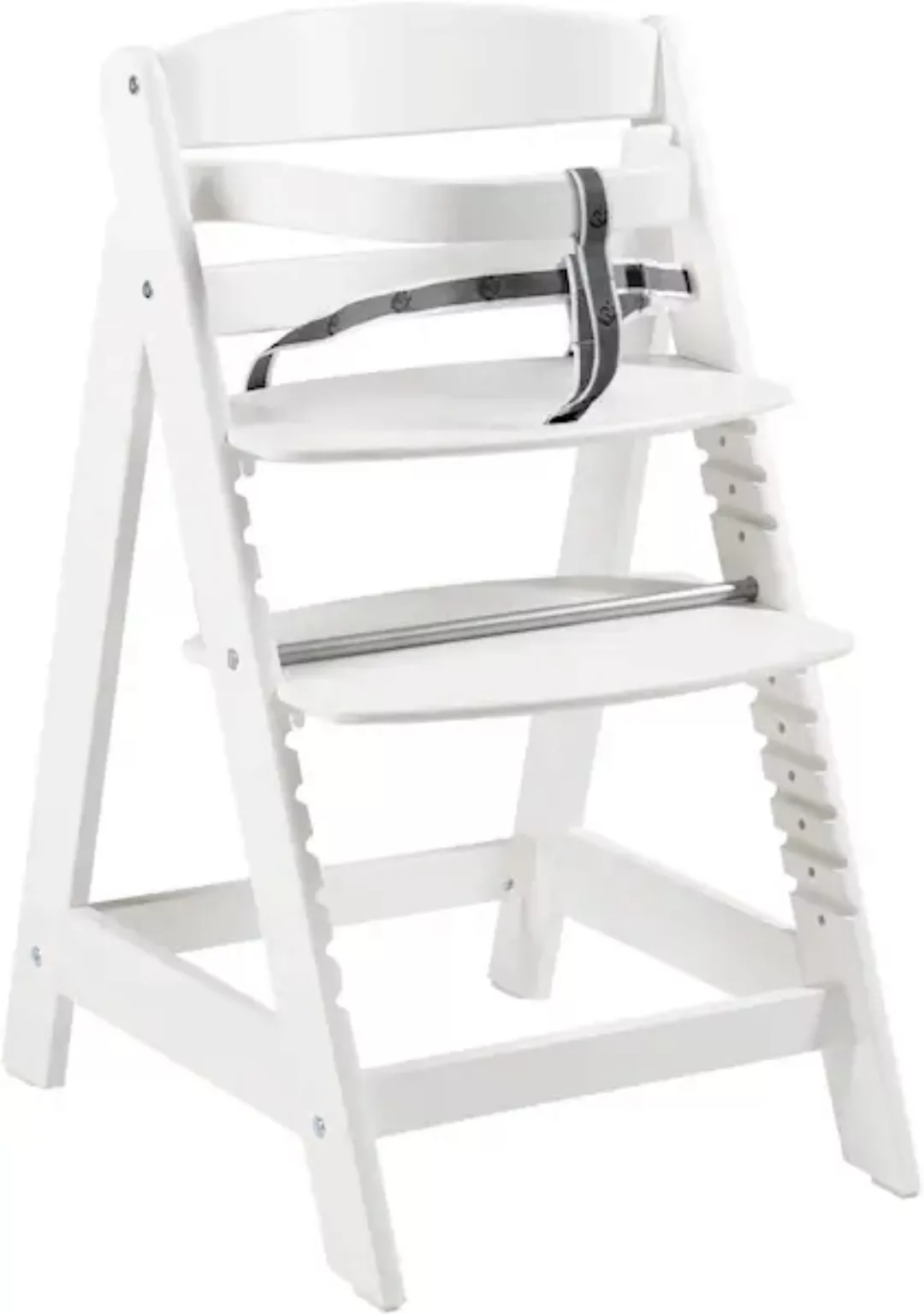 roba® Hochstuhl »Treppenhochstuhl Sit Up Click, weiß«, aus Holz günstig online kaufen