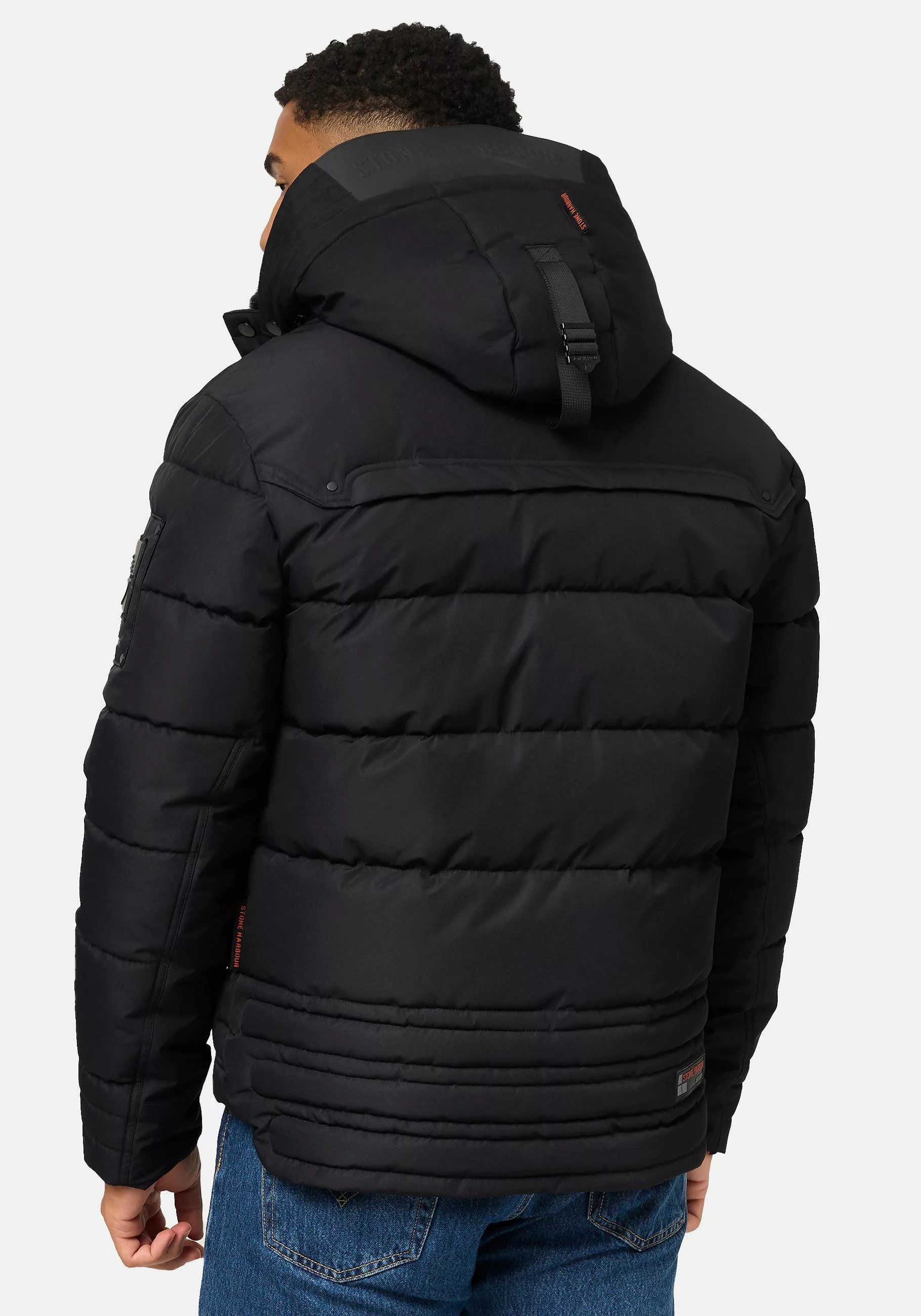 Stone Harbour Steppjacke "Witas", mit Kapuze, gesteppte Herren Winterjacke günstig online kaufen