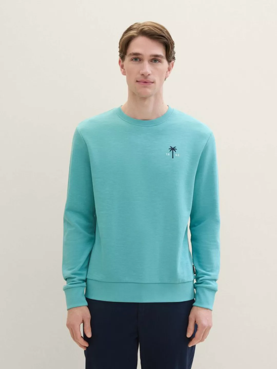 TOM TAILOR Sweatshirt Sweatshirt mit Stickerei günstig online kaufen