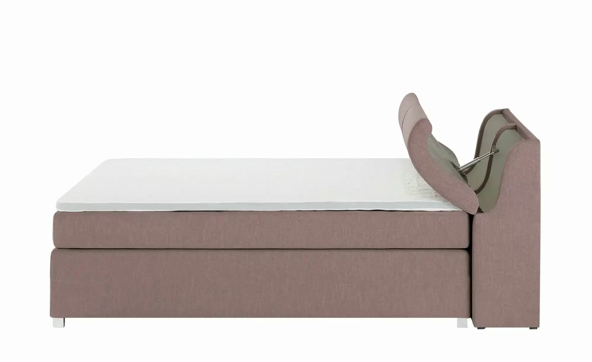 Switch Refresh Boxspringbett  Lumo ¦ rosa/pink ¦ Maße (cm): B: 190 H: 100 B günstig online kaufen