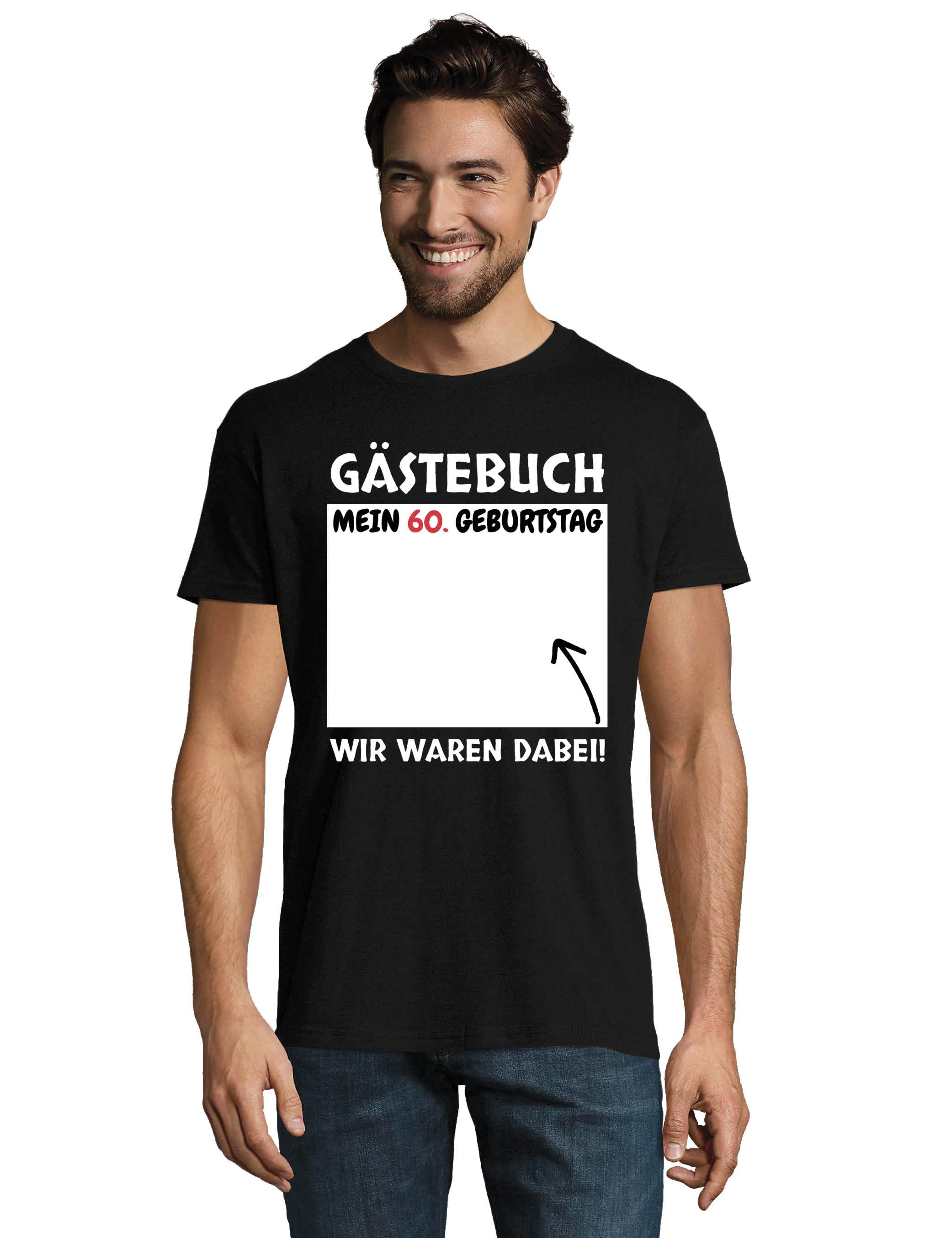 Youth Designz Print-Shirt Gästebuch 60. Geburtstag günstig online kaufen