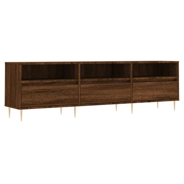 furnicato TV-Schrank Braun Eichen-Optik 150x30x44,5 cm Holzwerkstoff (1-St) günstig online kaufen