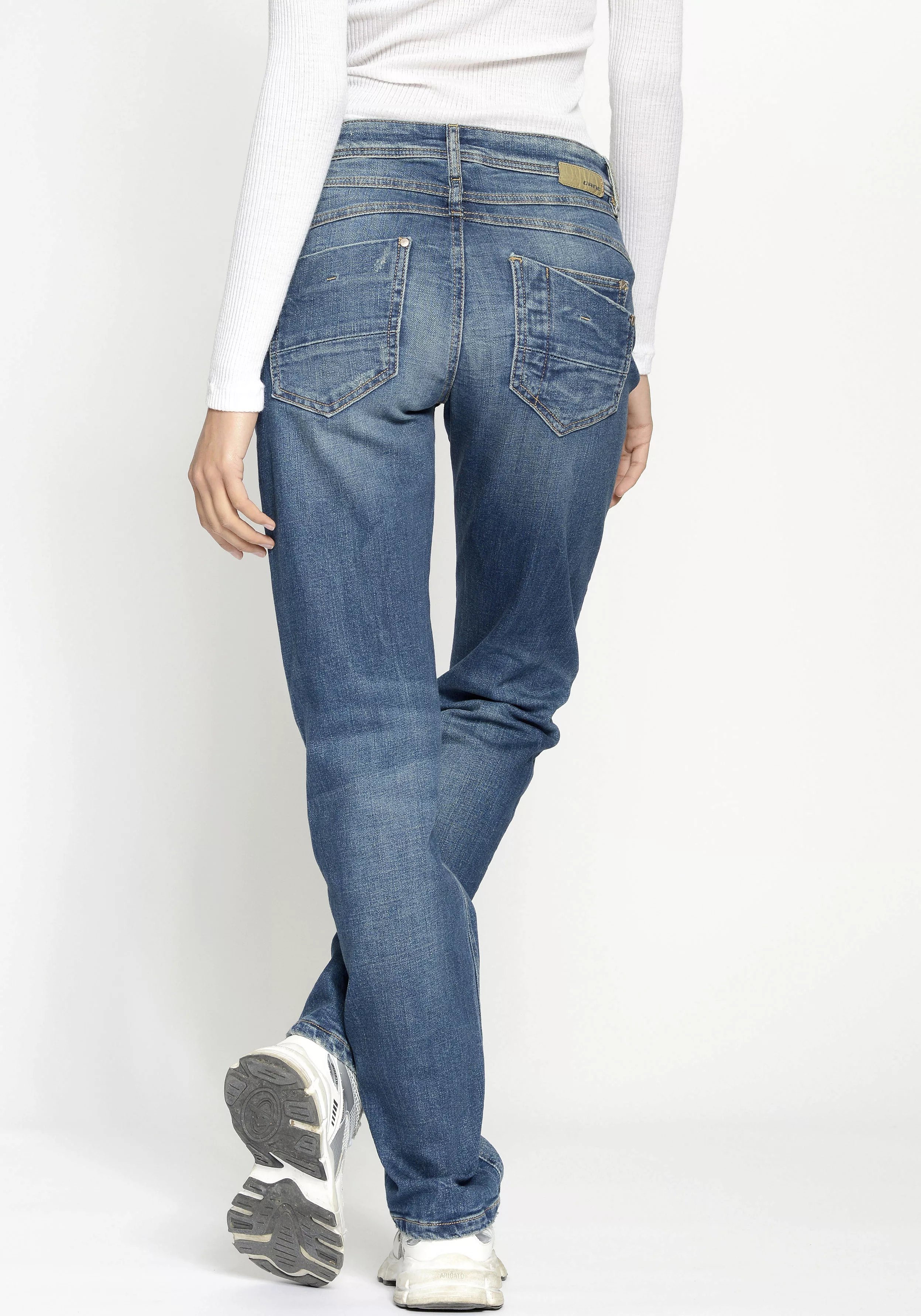 GANG Loose-fit-Jeans 94AMELIE STRAIGHT günstig online kaufen