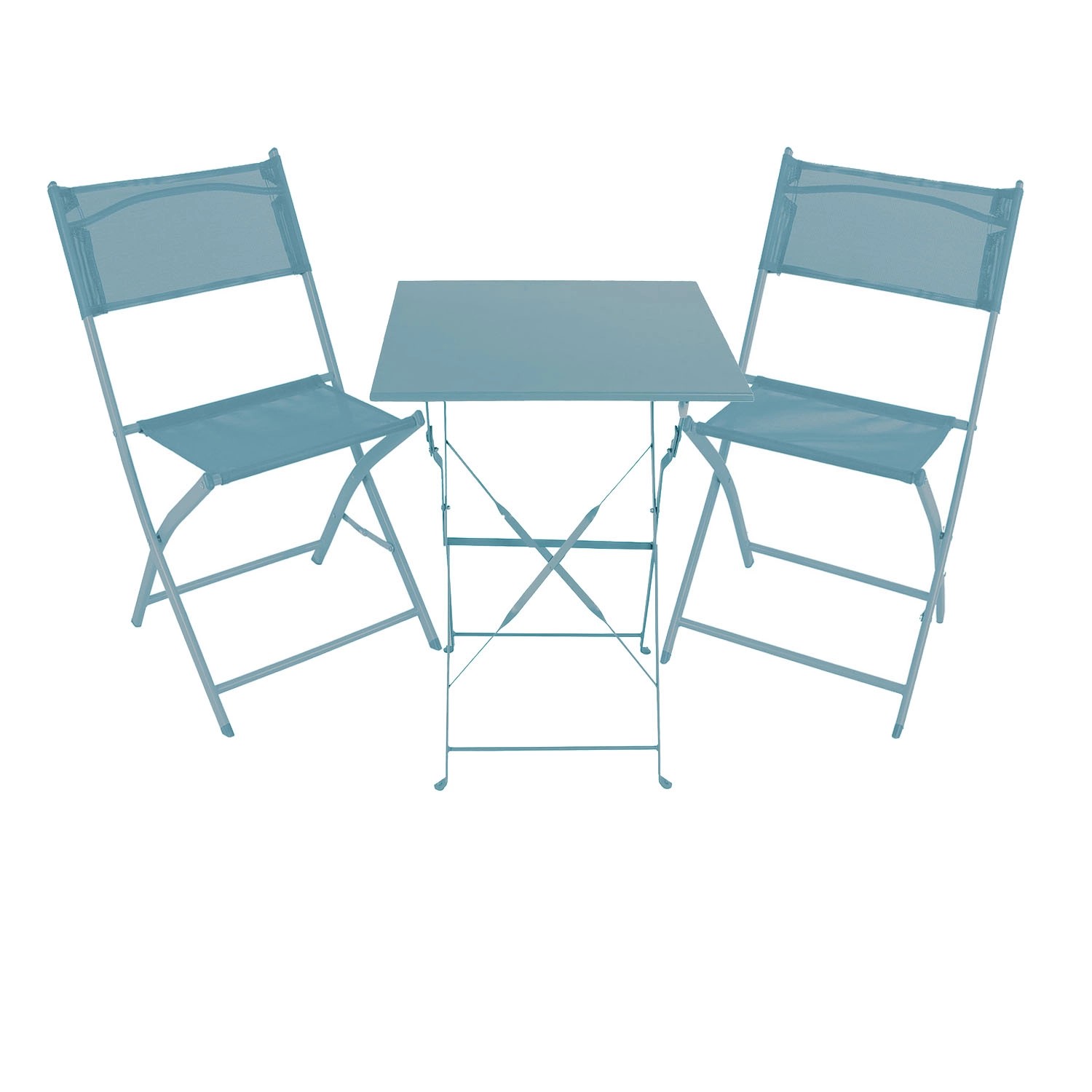 Mojawo 3er Set Outdoormöbel Balkonmöbel Set Bistroset Balkonmöbelset KLAPPB günstig online kaufen