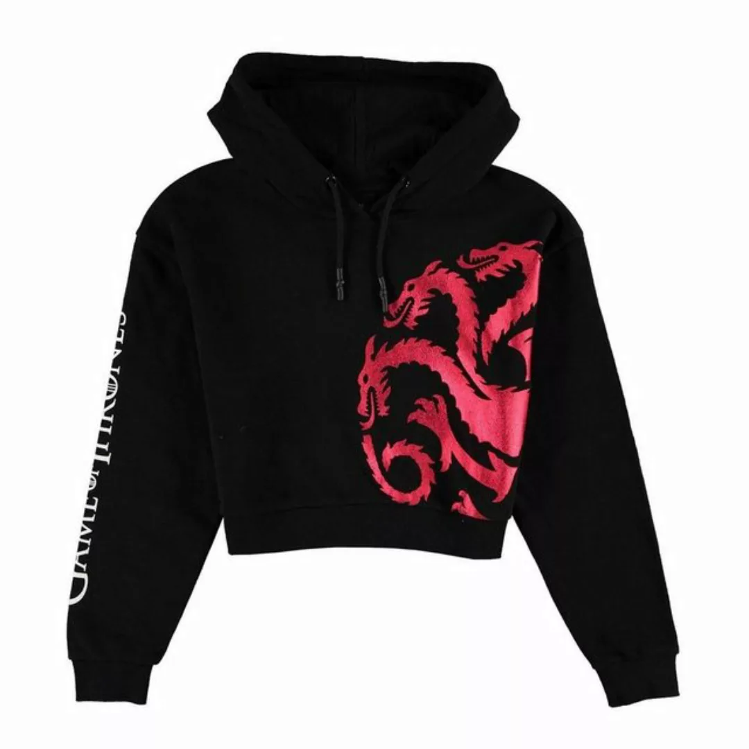 Game of Thrones Hoodie House Of The Dragon Targaryen Cropped Hoodie günstig online kaufen