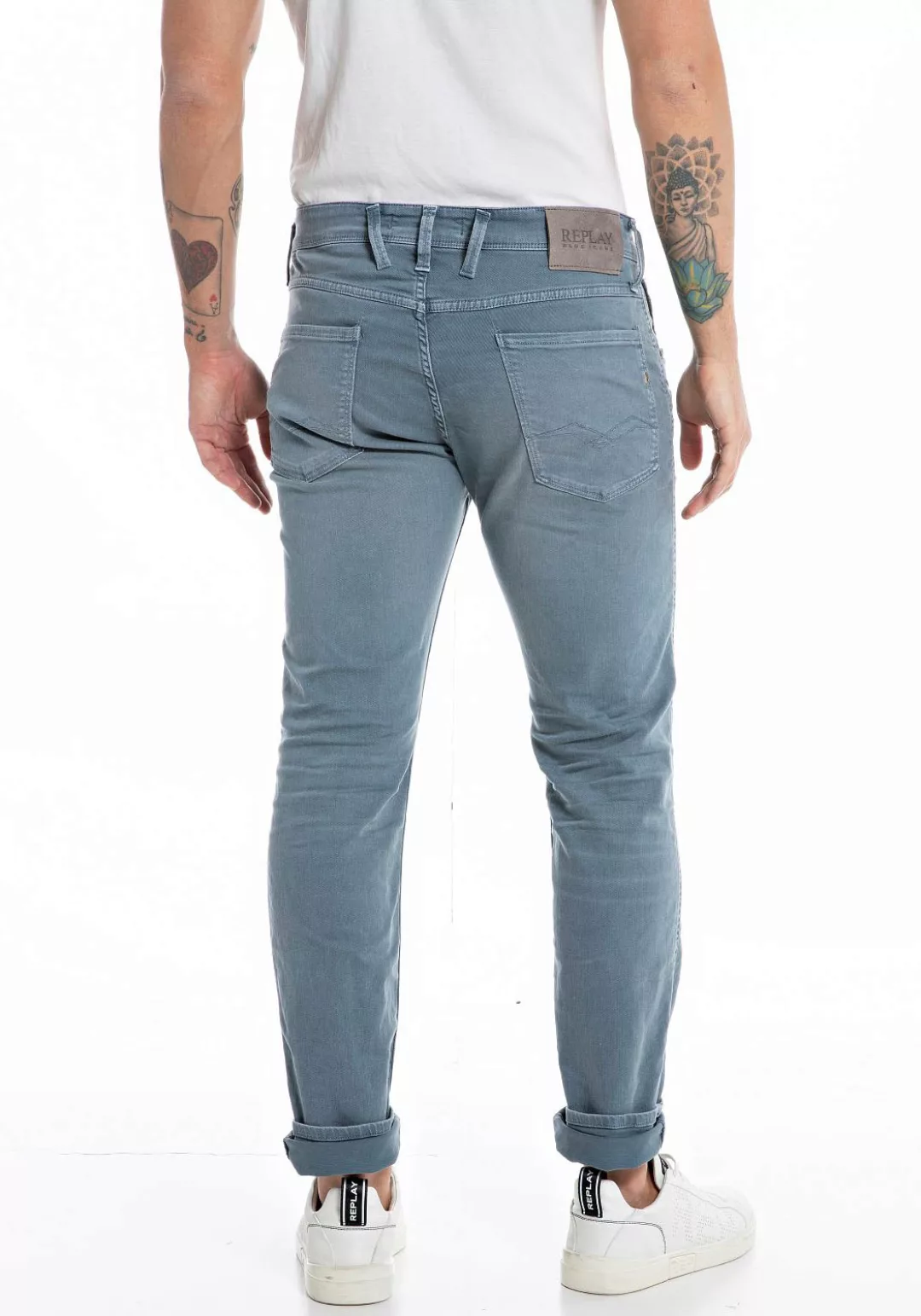 Replay Slim-fit-Jeans "Anbass" günstig online kaufen