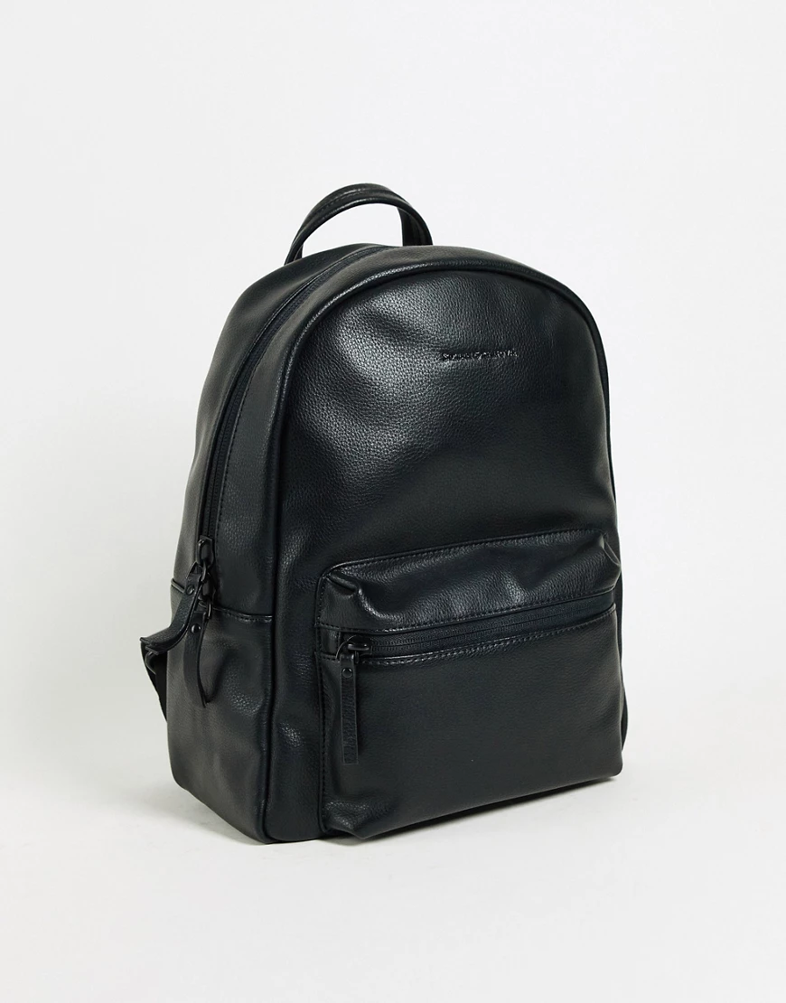 Smith & Canova – Schwarzer Lederrucksack günstig online kaufen