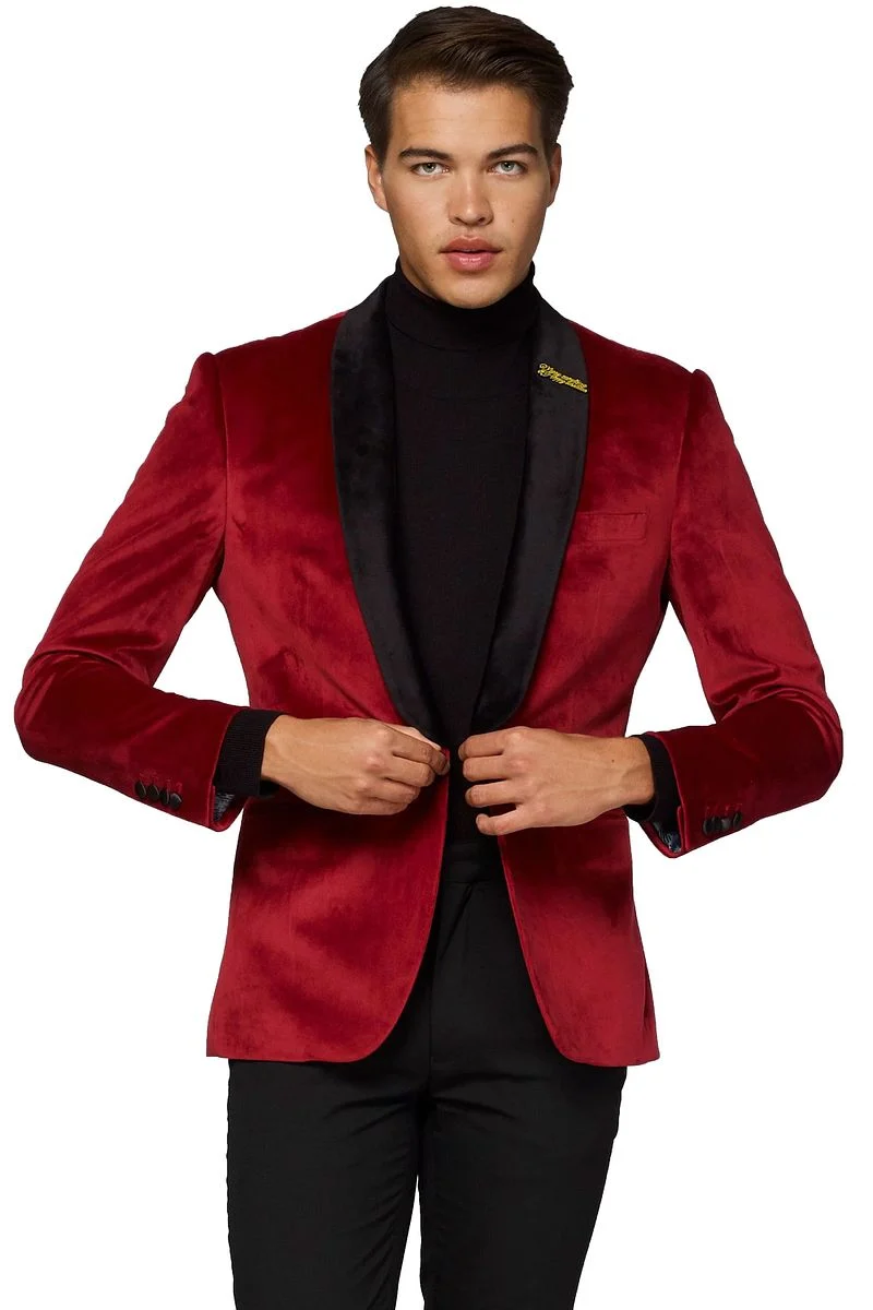 Opposuits Blazer Dunkelrot - Größe 50 günstig online kaufen