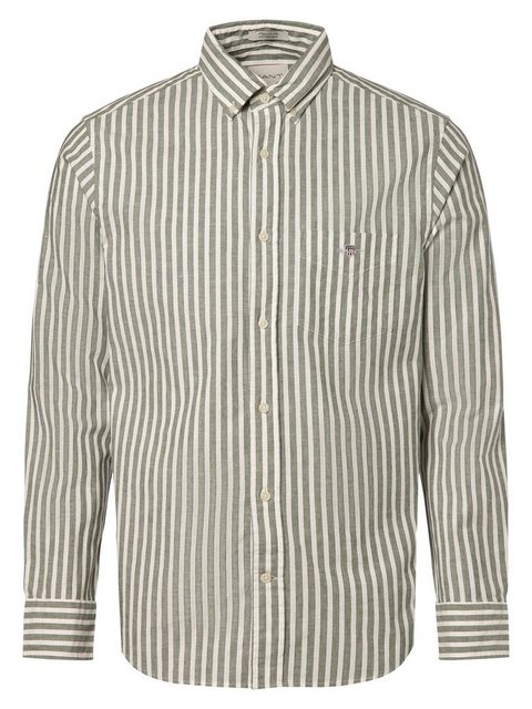 Gant Blusenshirt REG COTTON LINEN STRIPE SHIRT günstig online kaufen