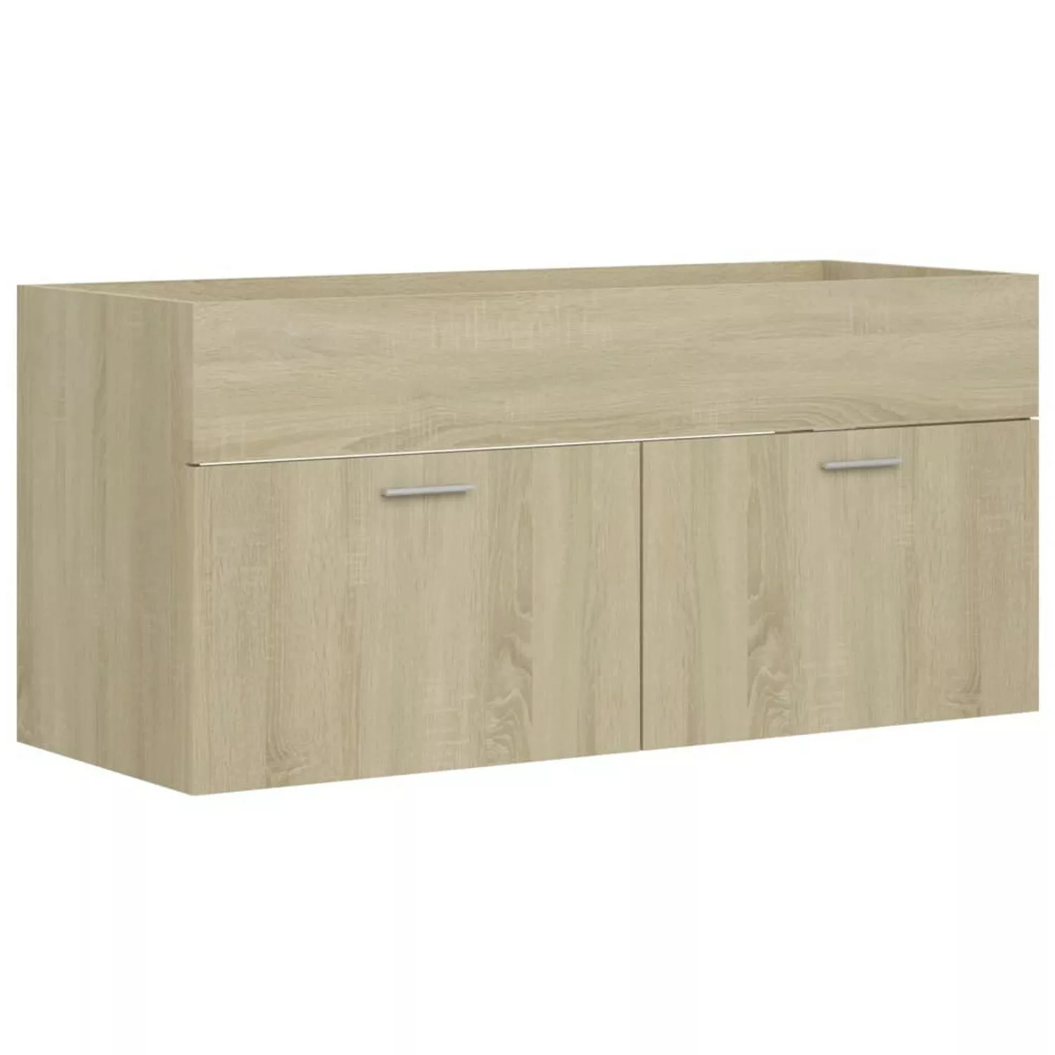 vidaXL Waschbeckenunterschrank Sonoma-Eiche 100x38,5x46cm günstig online kaufen