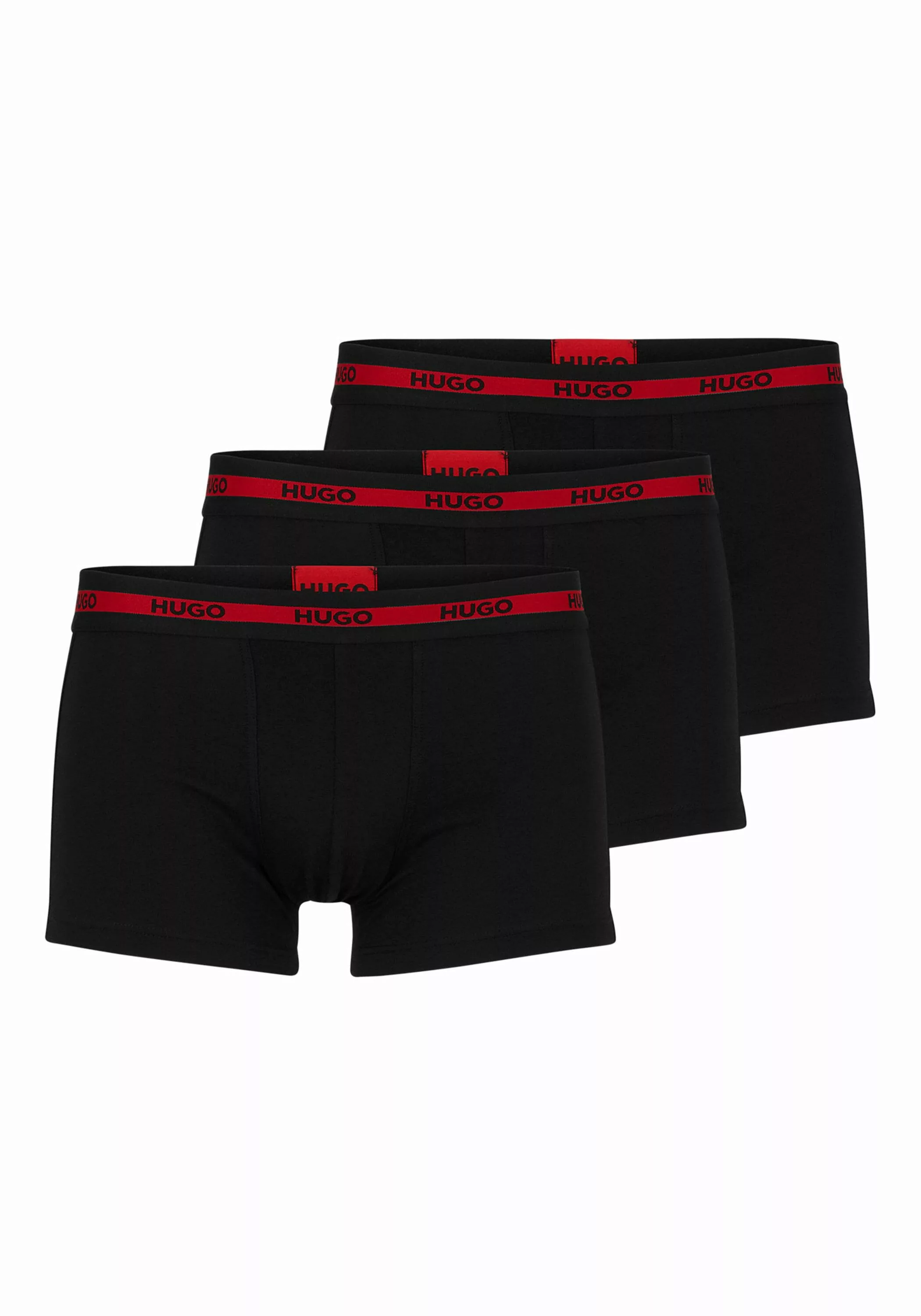 HUGO Underwear Trunk, (Packung, 3 St., Im Dreierpack), mit Logoschriftzug günstig online kaufen