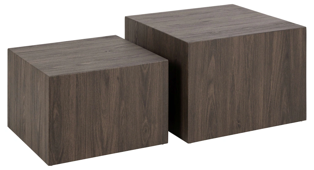 ACTONA GROUP Couchtisch "Dice", (Set, 2 St., Im Set 2 Stück), Couchtischsat günstig online kaufen