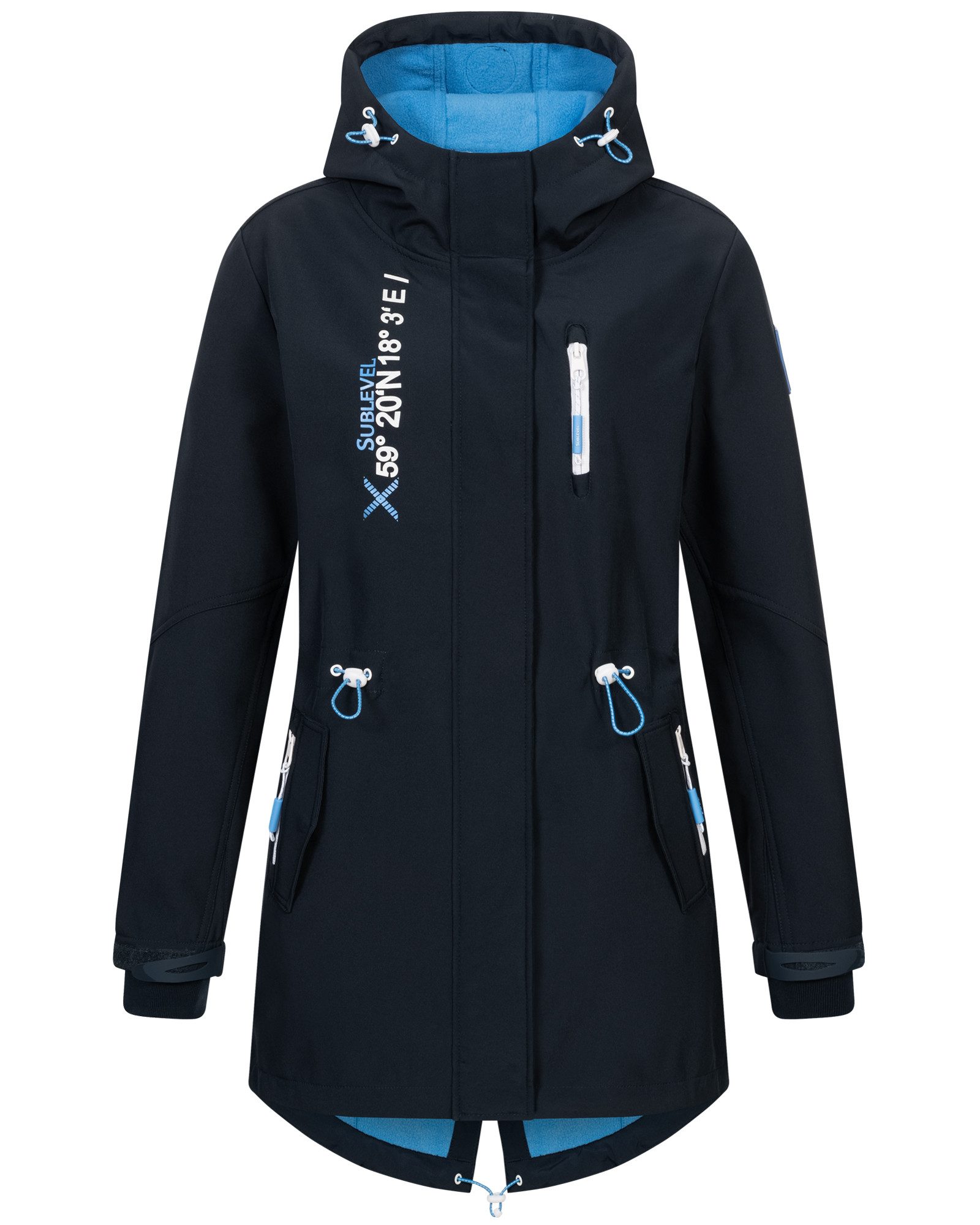 SUBLEVEL Softshelljacke Damen Softshelljacke Frühlings Jacke günstig online kaufen