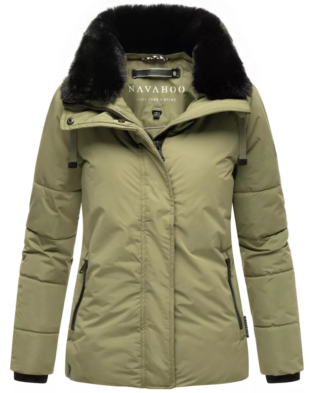 Navahoo Winterjacke "Frostii XIV", ohne Kapuze, modische Damen Winter Stepp günstig online kaufen