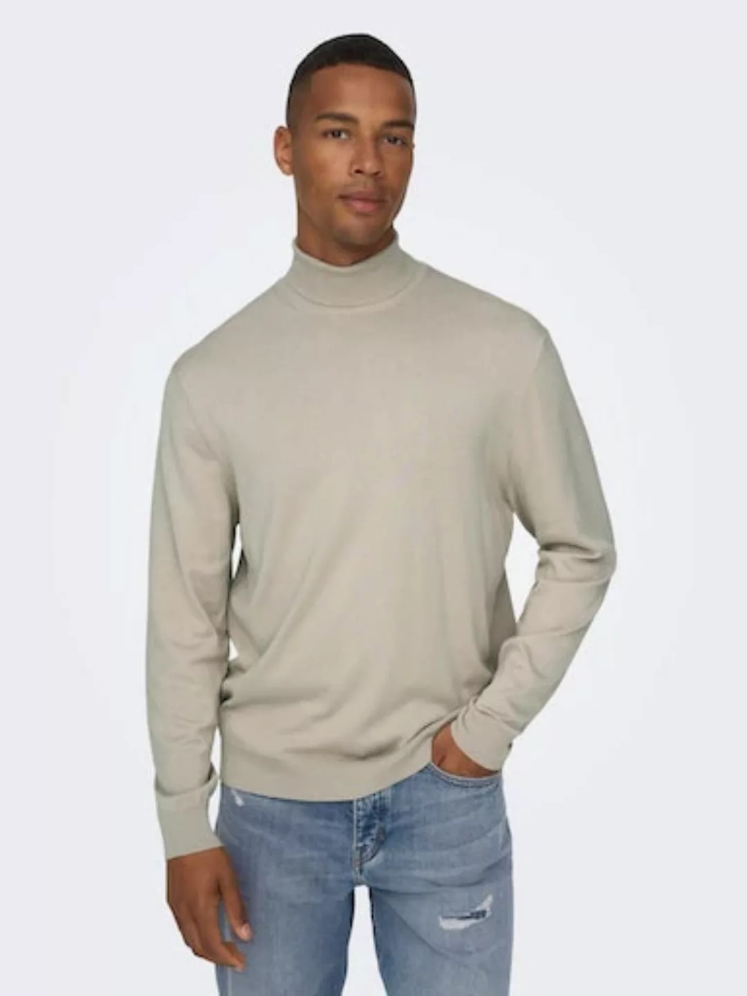 ONLY & SONS Rollkragenpullover ONSWYLER LIFE REG ROLL NECK KNIT NOOS günstig online kaufen