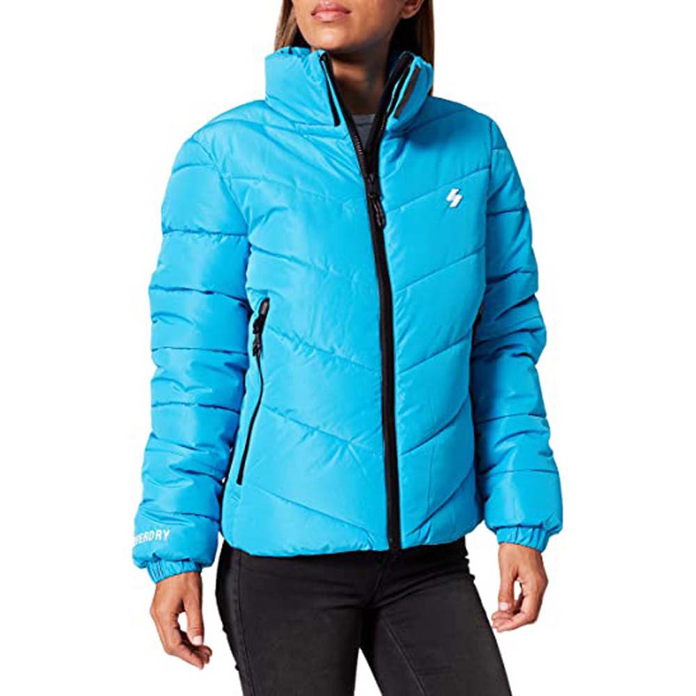 Superdry Code Sports Puffer Jacke XL Aqua günstig online kaufen