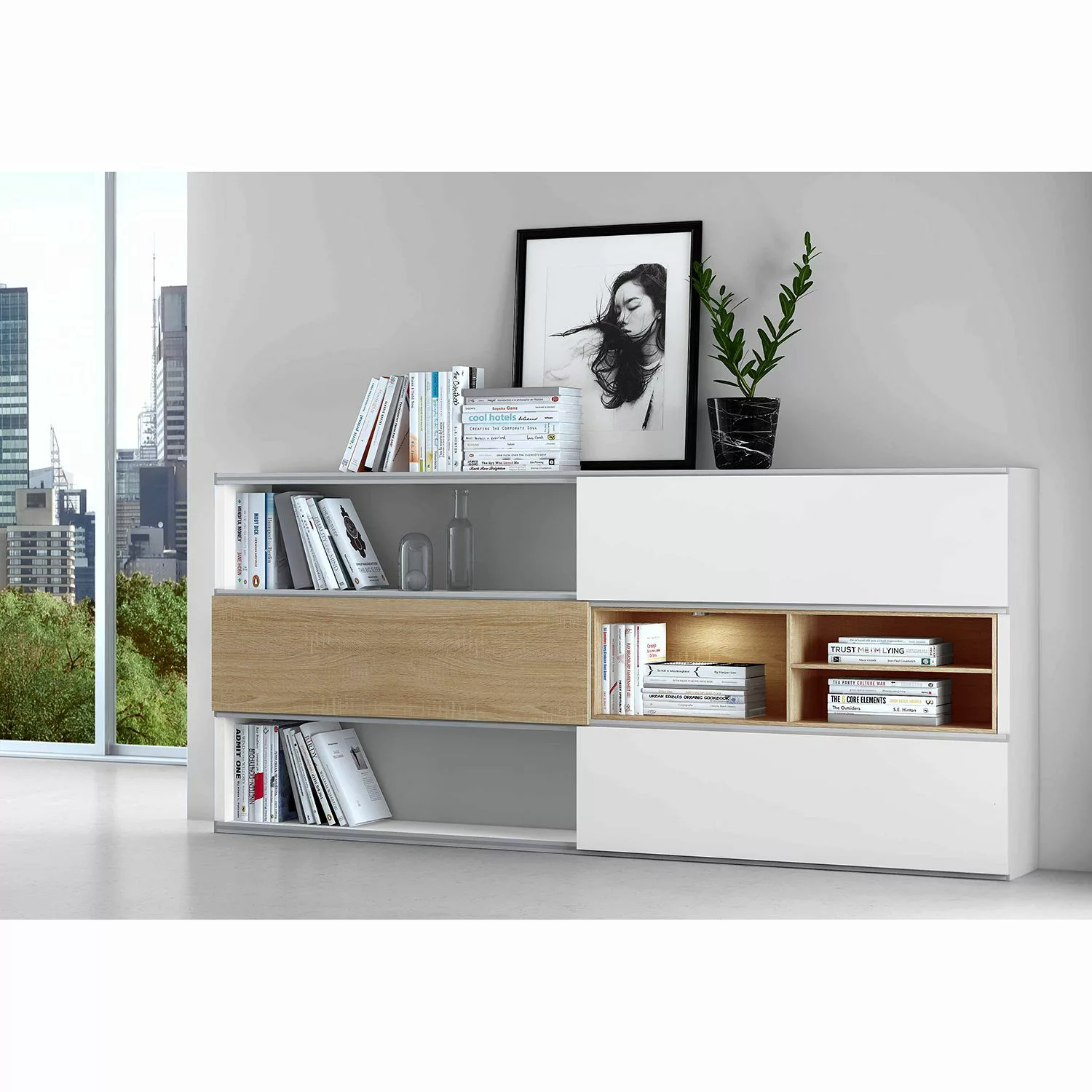 fif möbel Sideboard "TORO 410", Breite 240,6 cm günstig online kaufen
