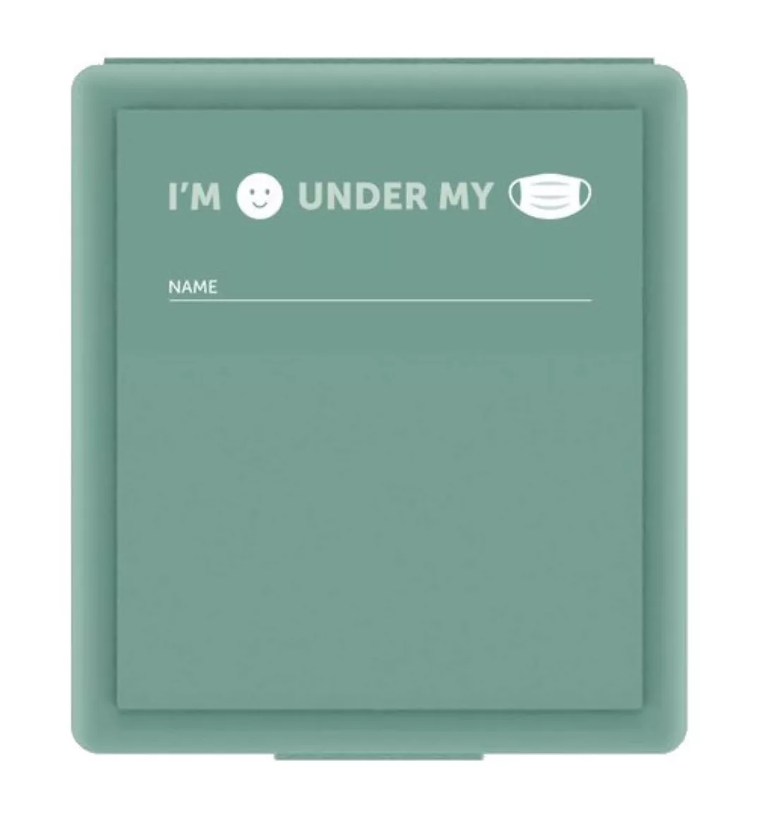 Aufbewahrungsbox Mundkappe Grün günstig online kaufen