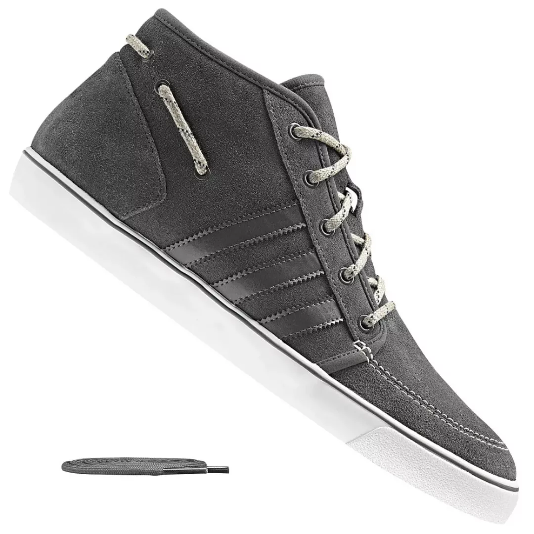 adidas Court Deck Mid Damen Sneaker G60563 (iron white) günstig online kaufen