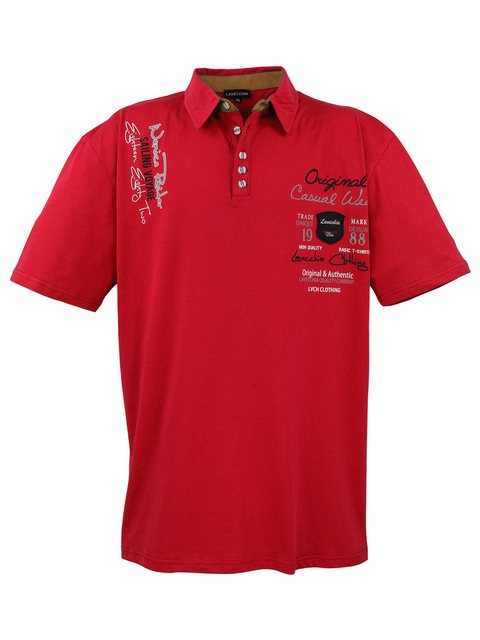 Lavecchia Poloshirt Lavecchia Herren Poloshirt LV-610 (Rot, 5XL) Herren Pol günstig online kaufen