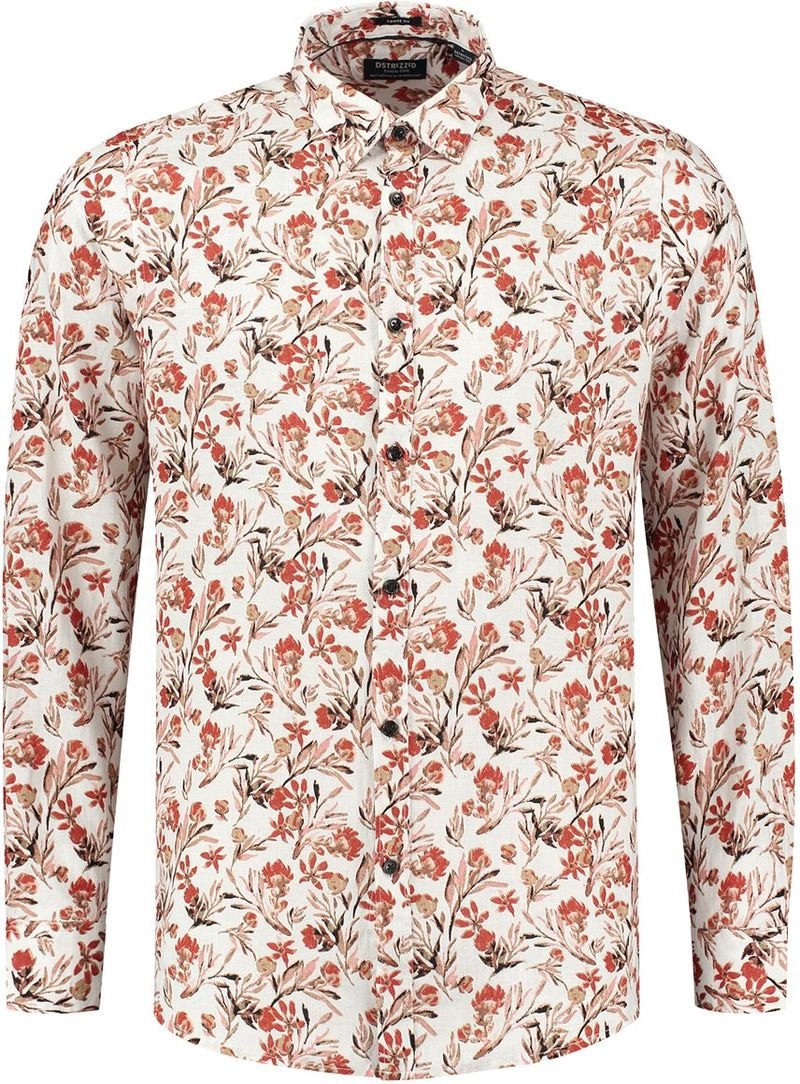 Dstrezzed Hemd Painted Flower Rot - Größe XXL günstig online kaufen