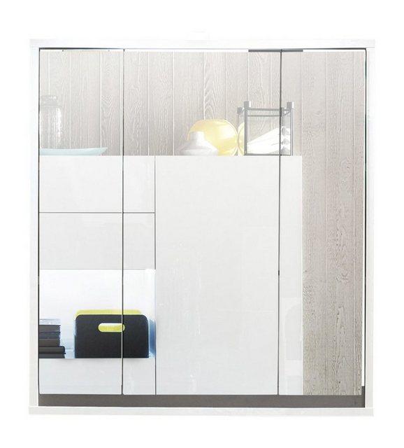 ebuy24 Badezimmerspiegelschrank Sol Bad Spiegelschrank 3 Türen ohne Licht w günstig online kaufen