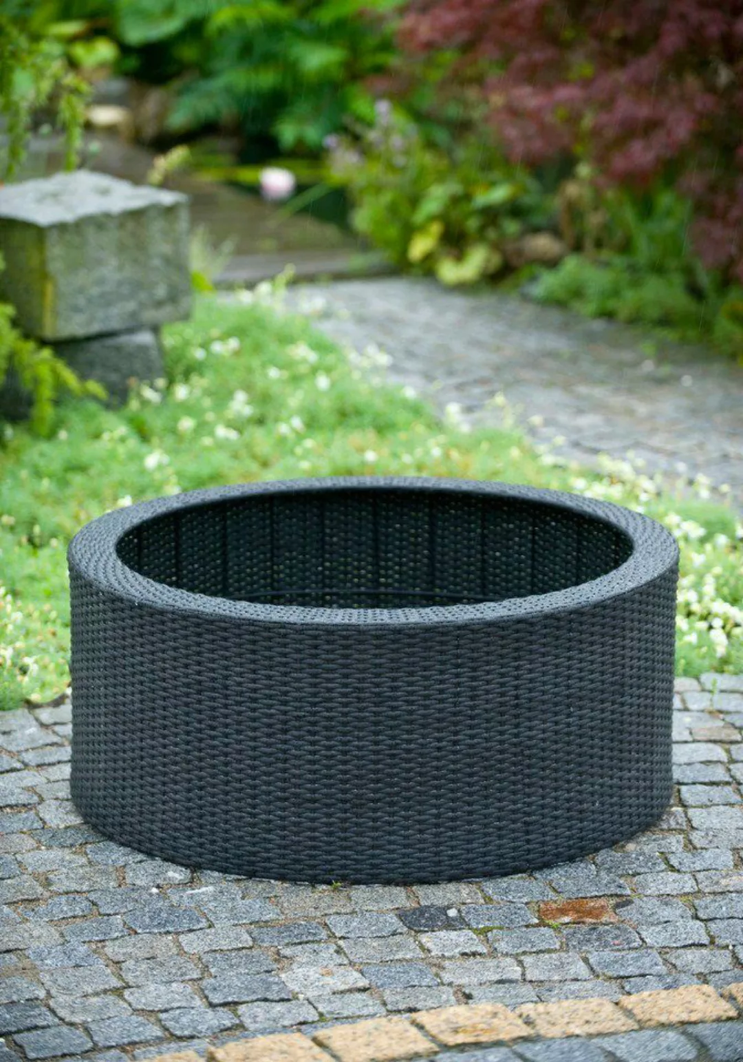 Ubbink Brunnenumrandung "DecoWall Wicker 2" günstig online kaufen