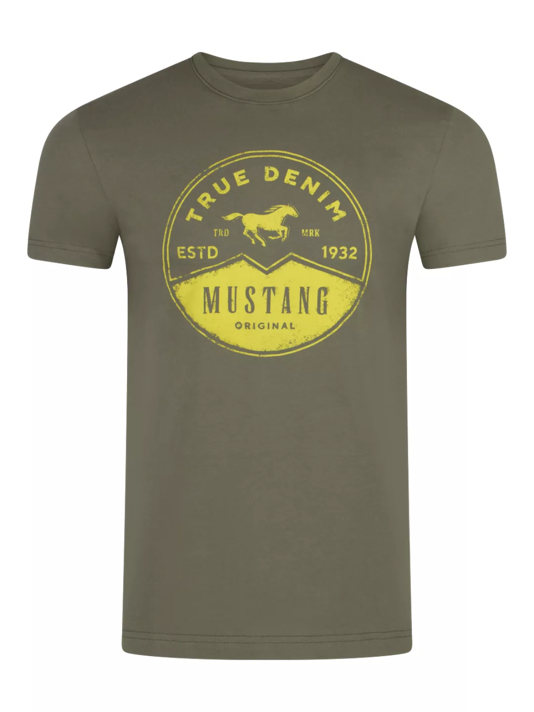 MUSTANG Tshirt Herren Regular Fit S bis 6XL günstig online kaufen