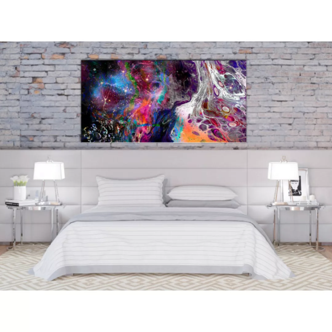 Bild auf Leinwand Colourful Galaxy (1 Part) Wide XXL günstig online kaufen