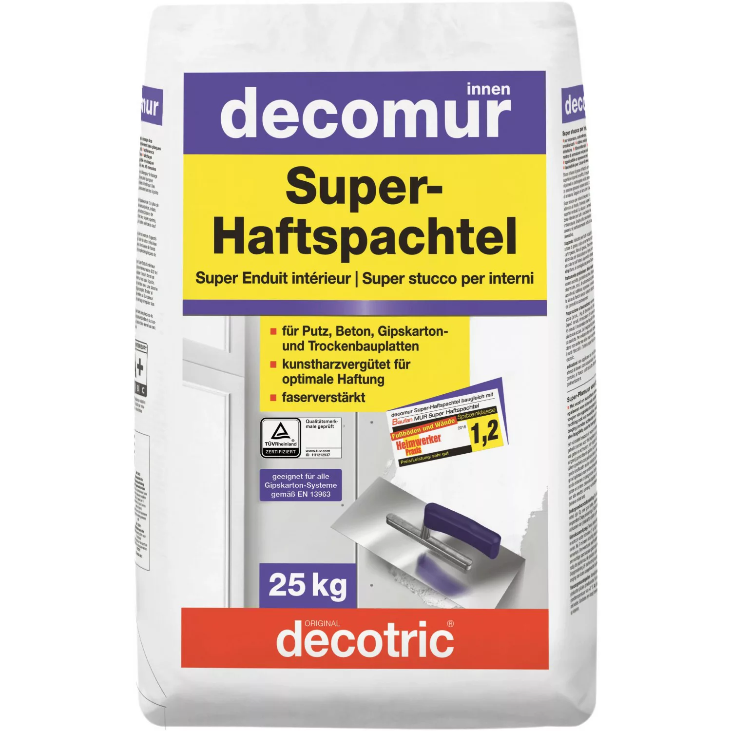 Decomur Super-Haftspachtel 25 kg günstig online kaufen