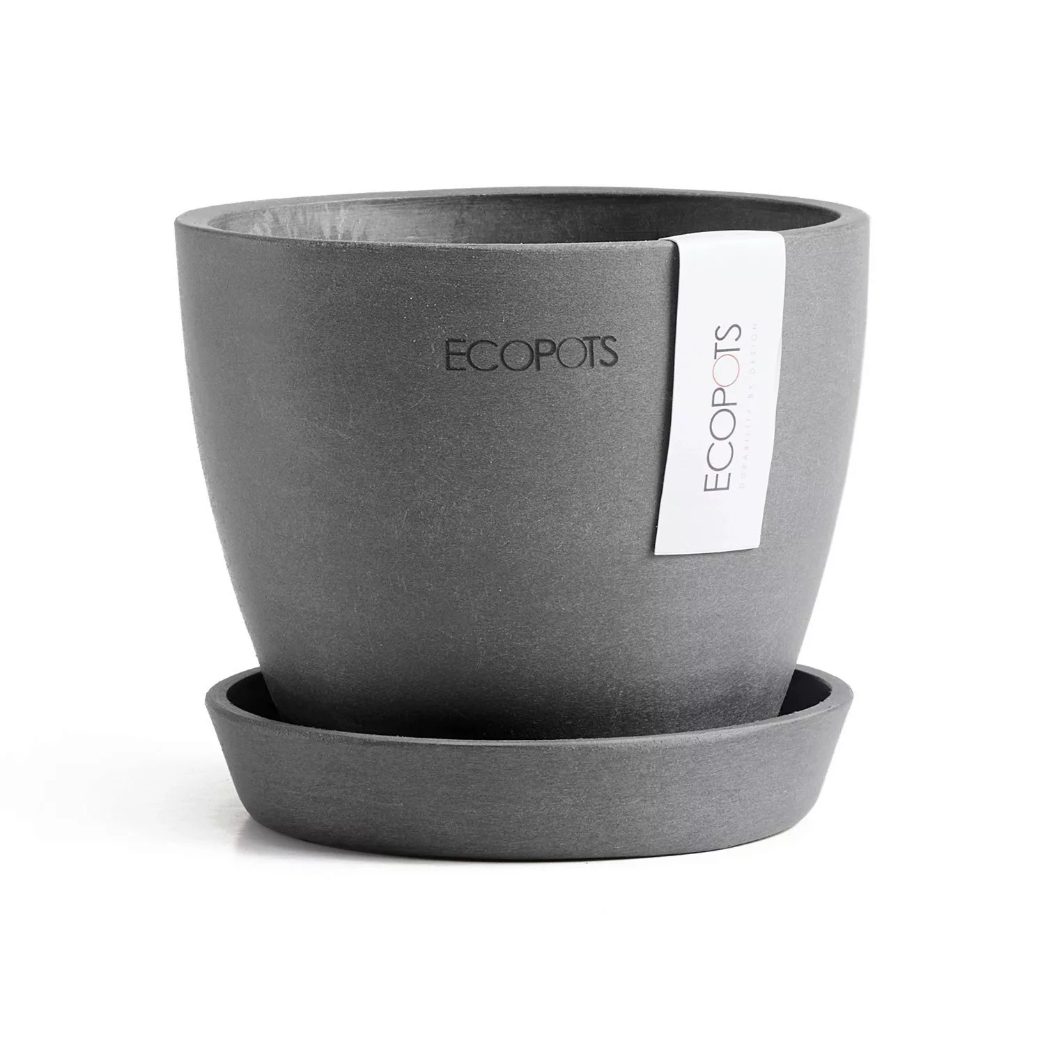 ECOPOTS Blumentopf "Antwerp Mini 11 Grau", für den Innenbereich günstig online kaufen