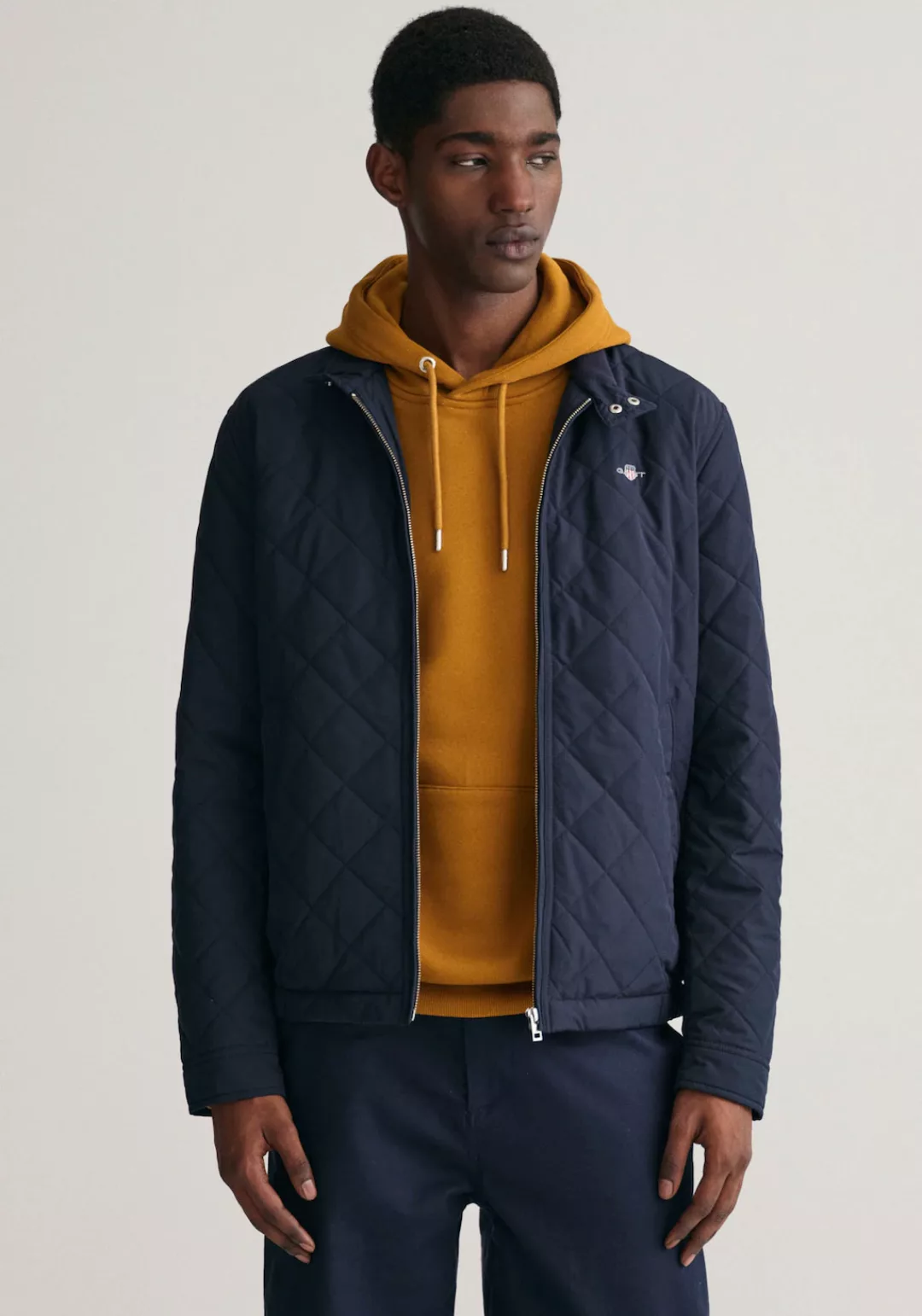 Gant Steppjacke "QUILTED WINDCHEATER", mit Rautensteppung günstig online kaufen