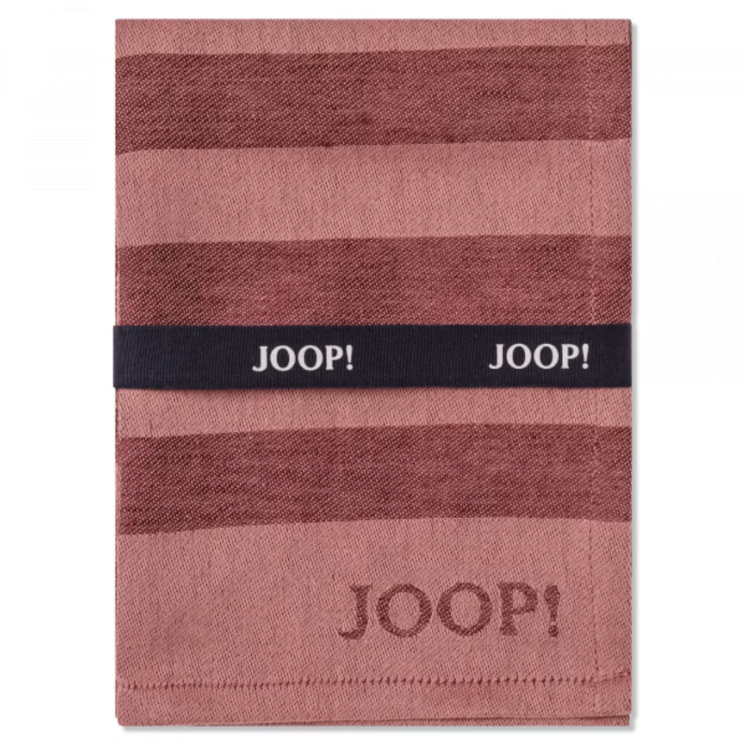 JOOP! Geschirrtücher Cuisine Stripes 1701 - Farbe: Bordeaux - 22 - 50x70 cm günstig online kaufen