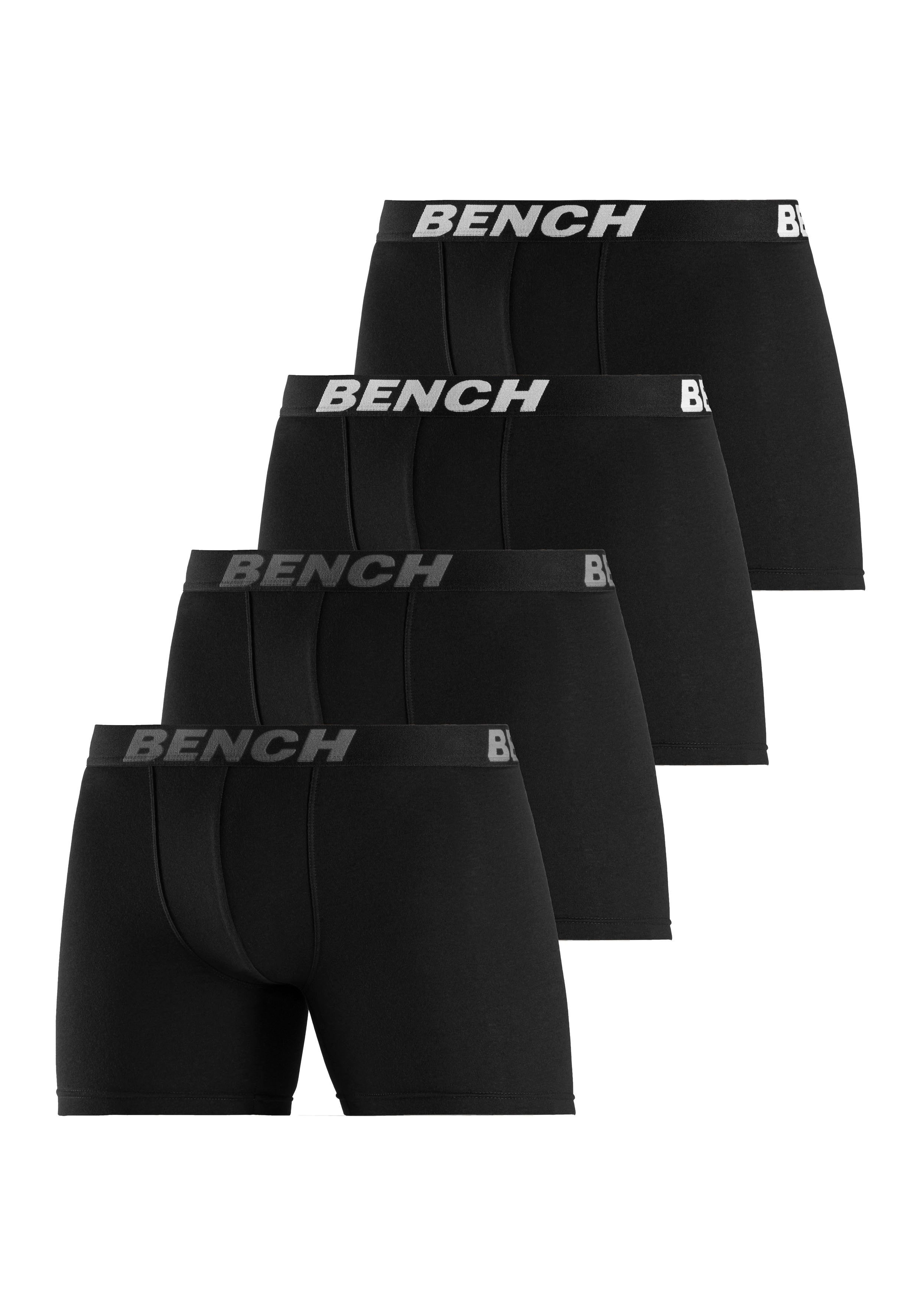 Bench. Boxer "Boxershorts für Herren", (Packung, 4 St.), Unterhose mit läng günstig online kaufen