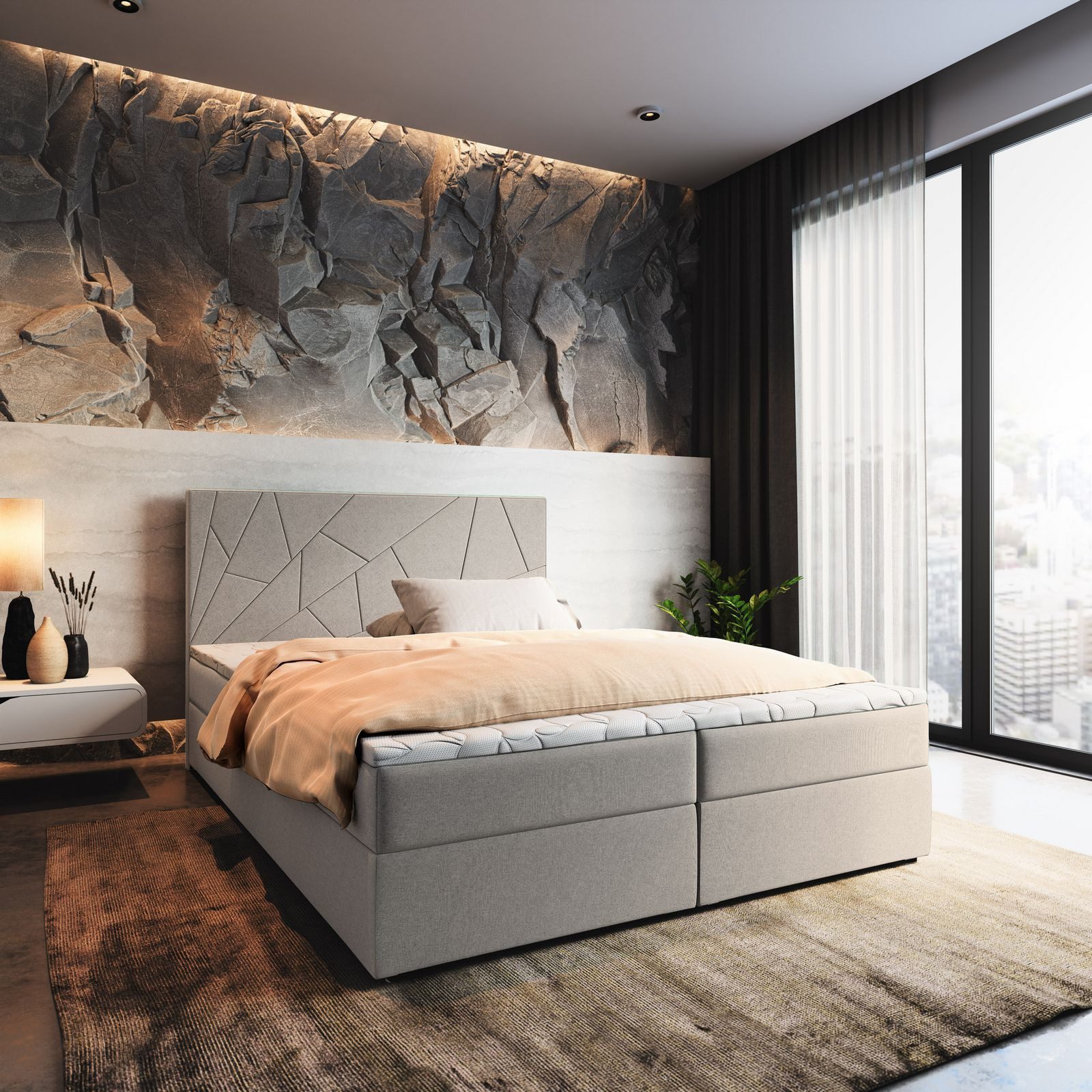 Masseno Boxbett MADO 160x200 cm mit günstig online kaufen