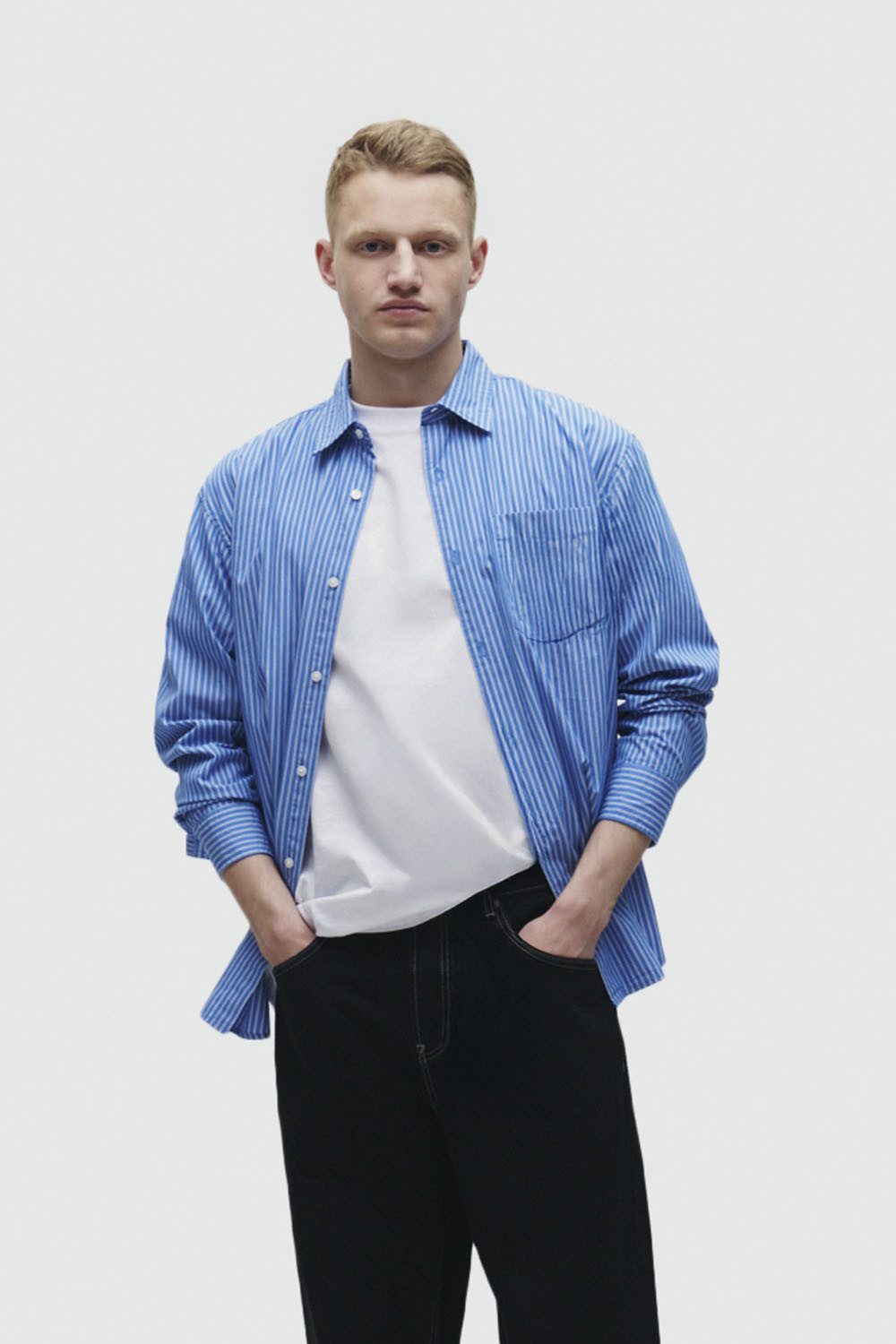 Jack & Jones Langarmhemd JJECODY POPLIN günstig online kaufen