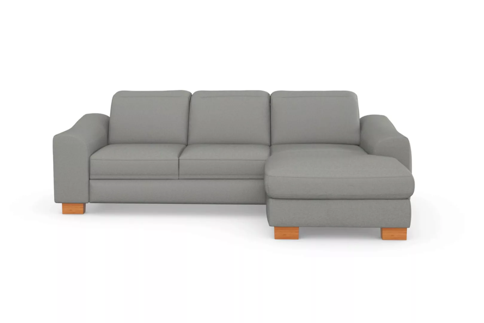 sit&more Ecksofa "Dundee L-Form", mit Federkern und Massivholzfüßen, wahlwe günstig online kaufen